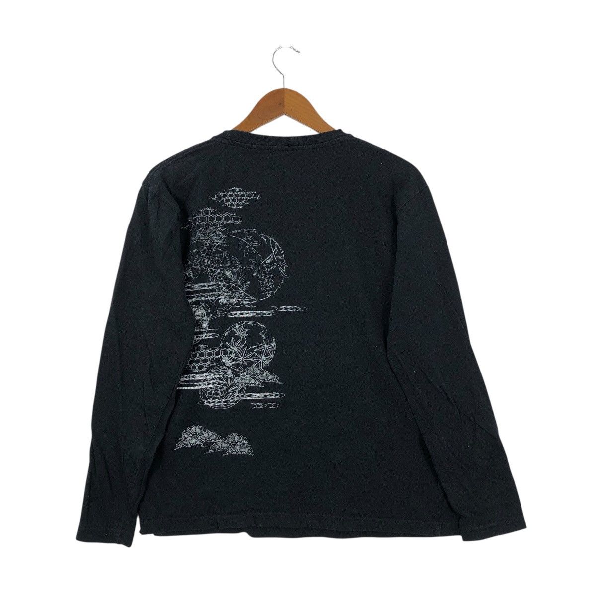 Japanese Brand Sukajan Souvenir Dragon House Fogatv Long Sleeve Size US L / EU 52-54 / 3 - 4 Thumbnail