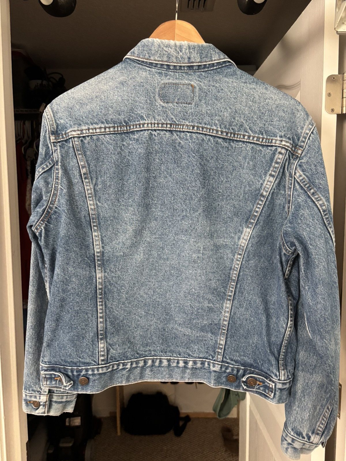 Levi's × Vintage Vintage Made in USA Levi's Denim Trucker Jacket Size US M / EU 48-50 / 2 - 2 Thumbnail