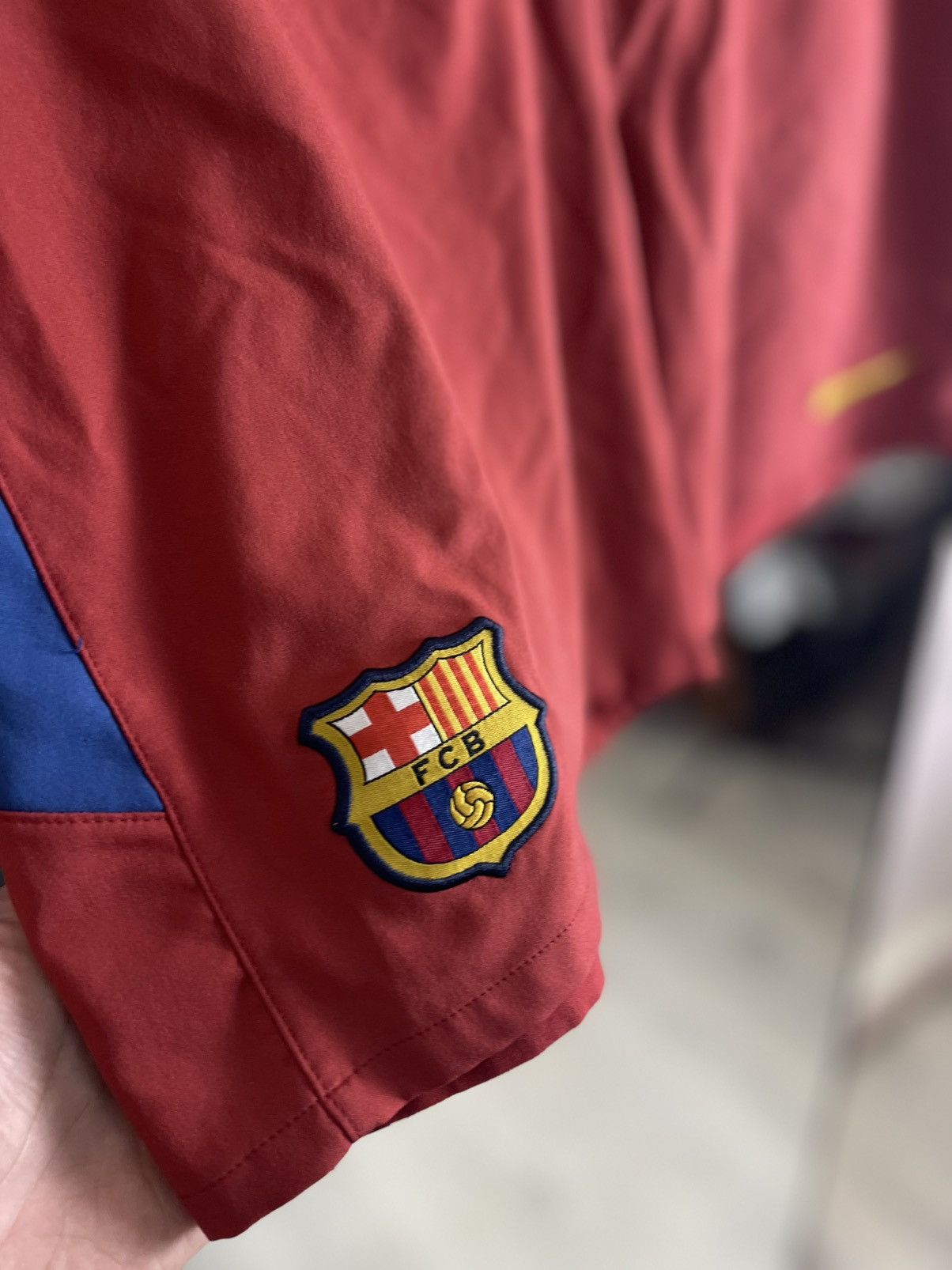 Nike Nike FC Barcelona Dri-FIT Tech Training Pro Shorts Size US 34 / EU 50 - 3 Thumbnail