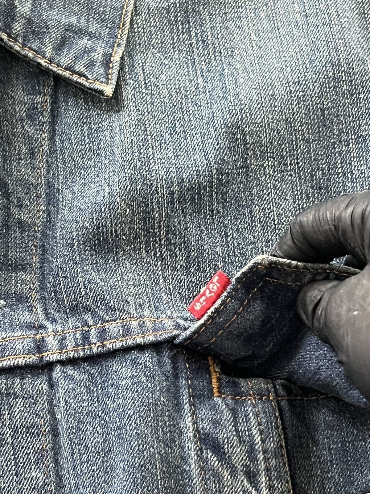 Levi's Vintage Levis Usa Trucker Denim Levis Jeans Jacket Medium Size US XL / EU 56 / 4 - 10 Thumbnail