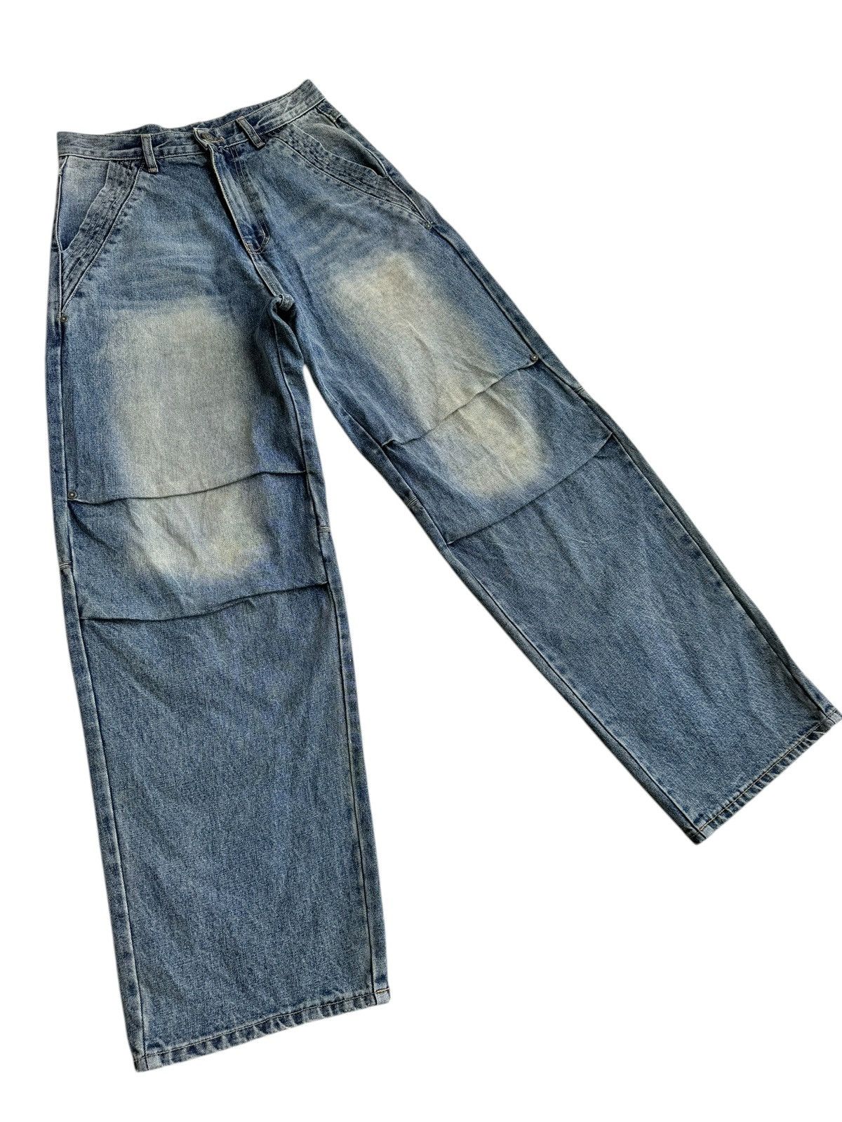 JNCO × Wu-Tang Clan Vintage DNSR Japanese Brand Hip Hop Baggy Jeans Size US 30 / EU 46 - 1 Thumbnail