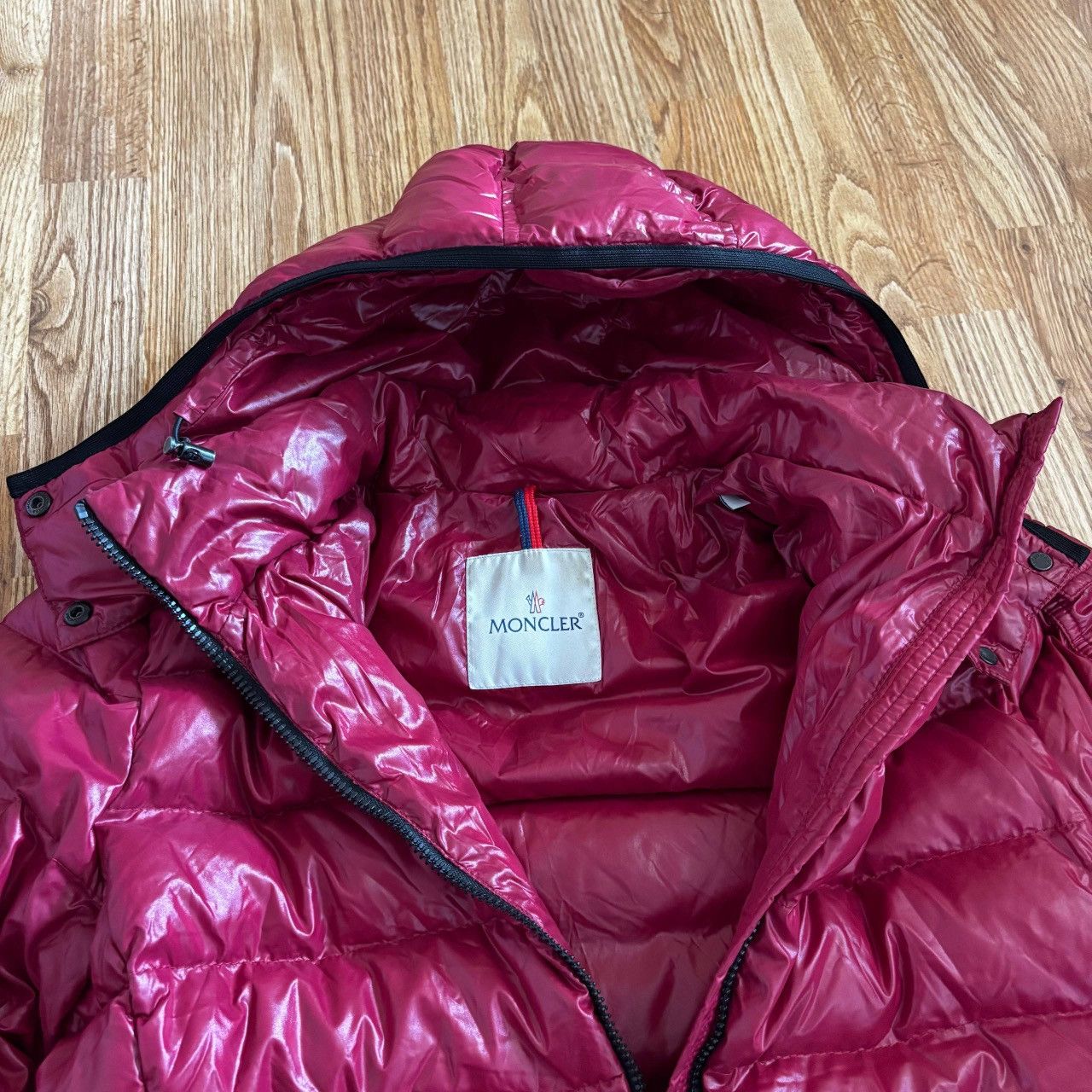 Moncler Moncler Down Jacket Puffer Pink/Red Women size 2 Size S / US 4 / IT 40 - 6 Thumbnail