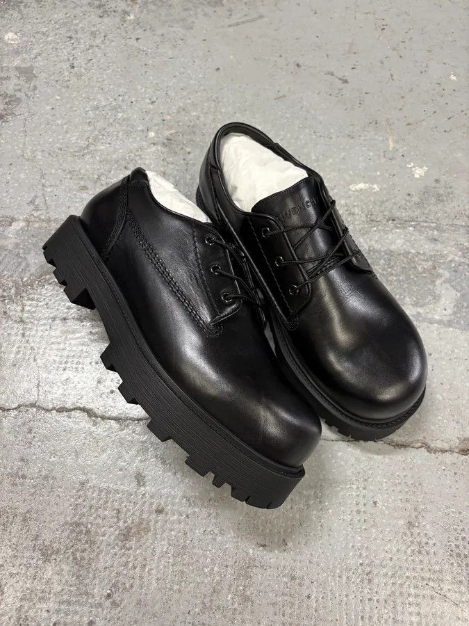 Givenchy Givenchy Black Storm Leather Derbies Size US 9.5 / EU 42-43 - 5 Thumbnail