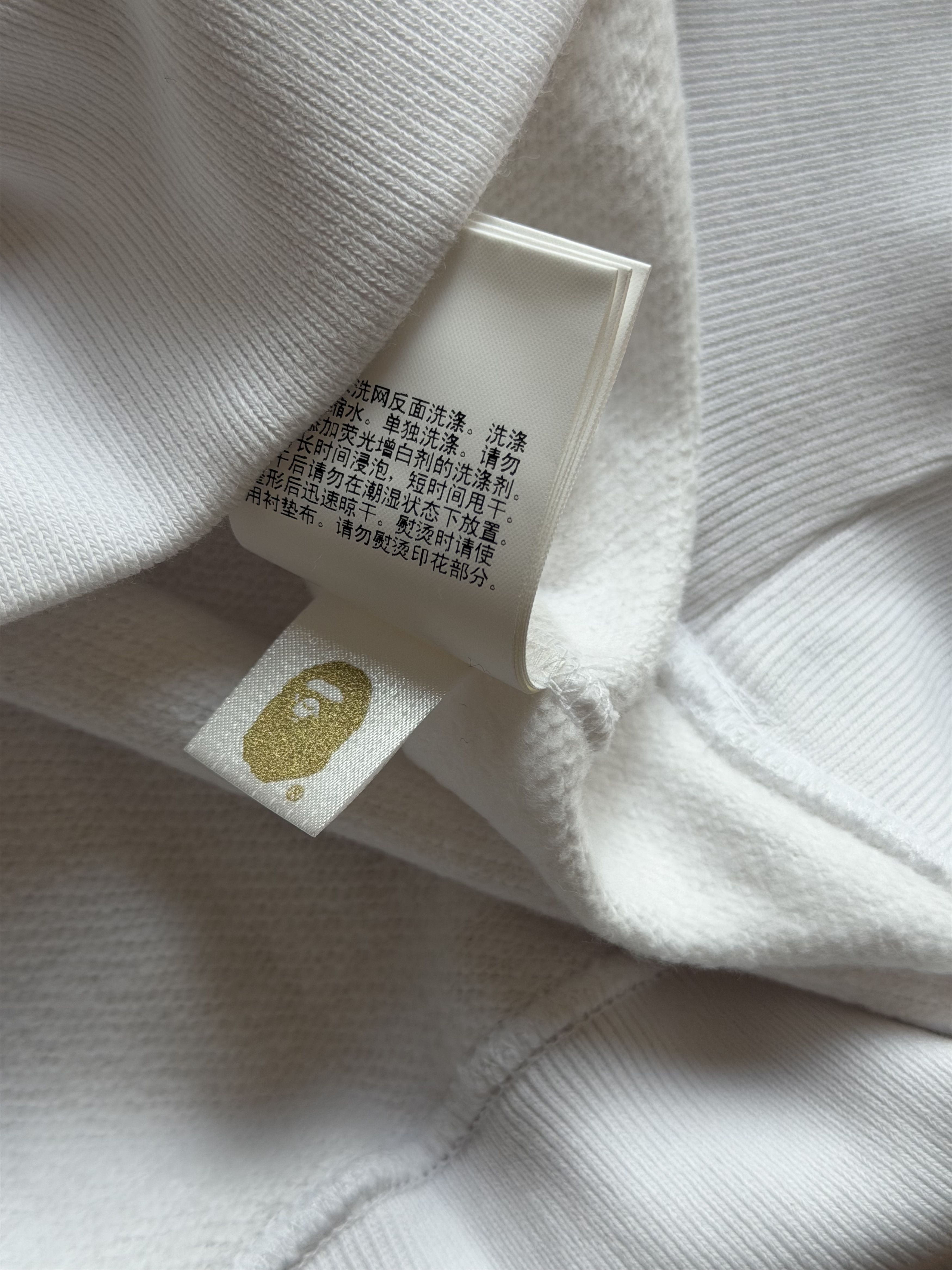 Bape × Joshua Vides Joshua Vides Bape Ape Head Sweatshirt in White Size US XL / EU 56 / 4 - 10 Thumbnail