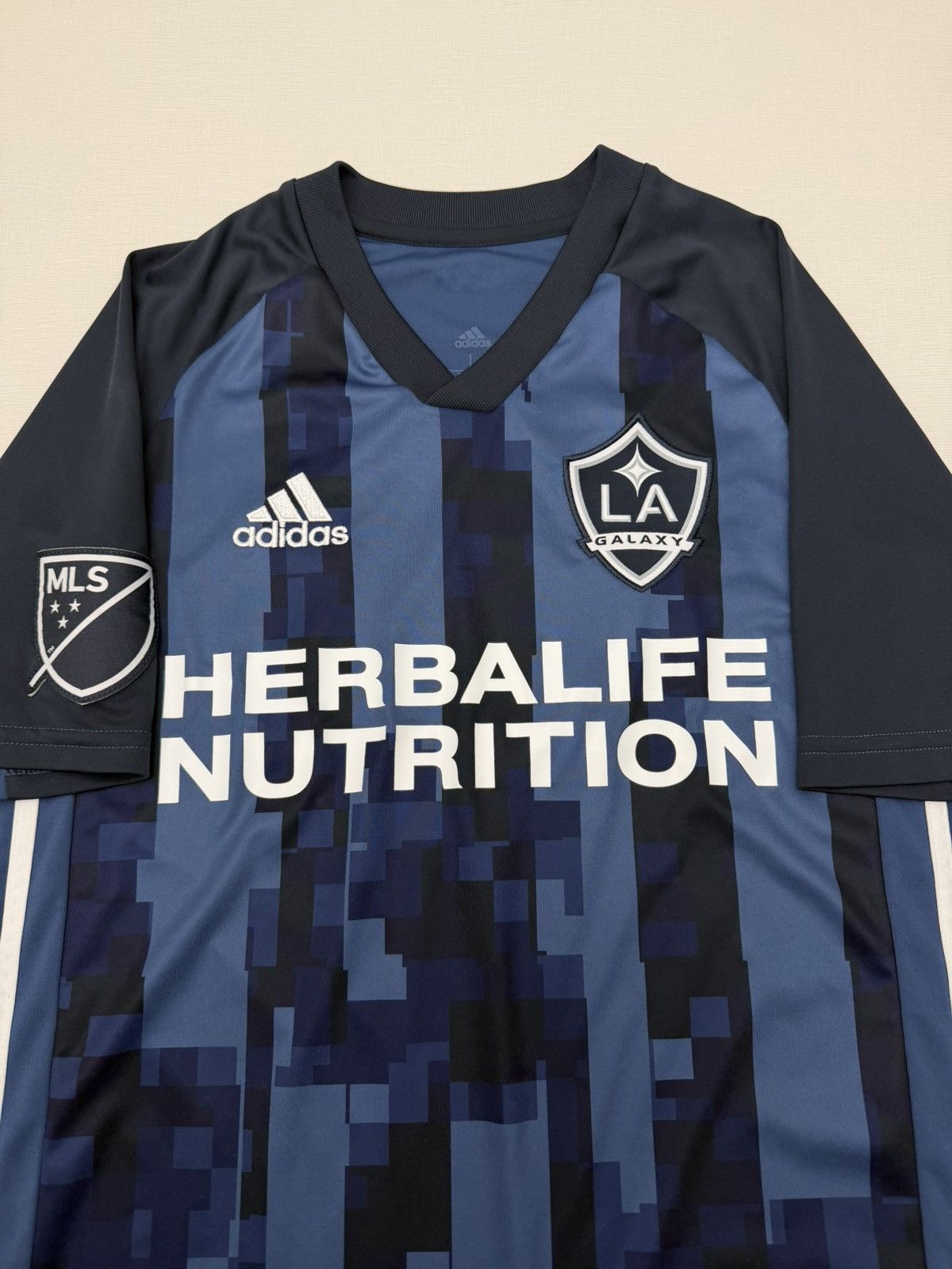 Adidas Adidas LA Galaxy Away Ibrahimovic 9 Navy Size Youth Large Size US XS / EU 42 / 0 - 3 Thumbnail