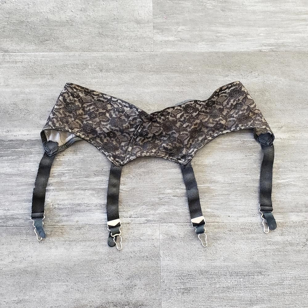 nude garter belt High Waisted Garter Belt 1024 main image 1