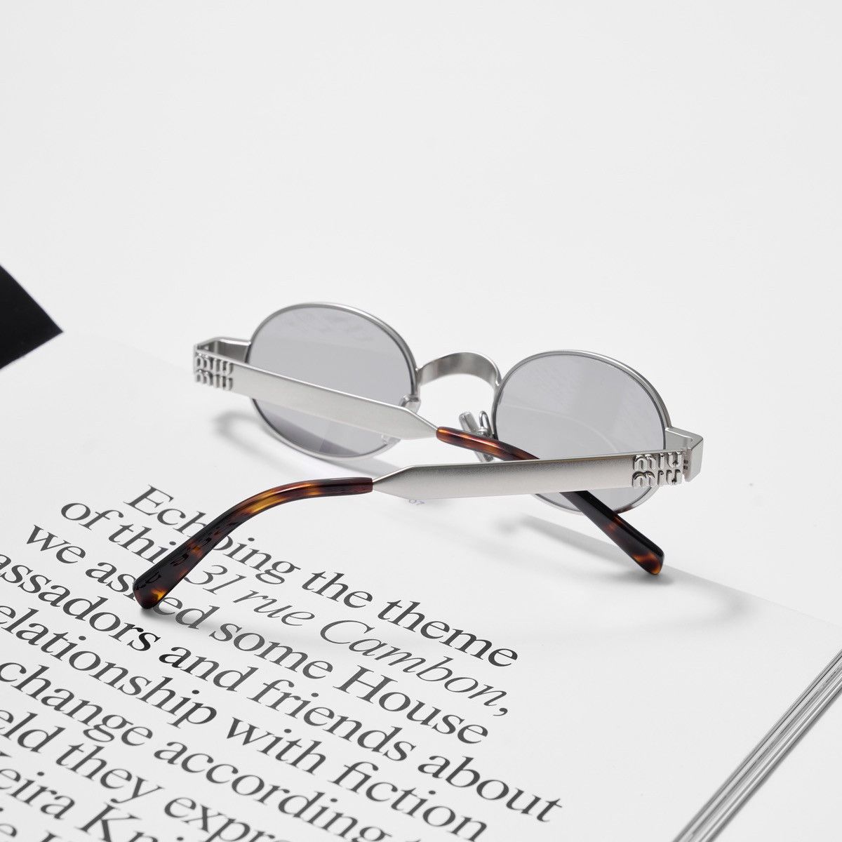 Miu Miu MIU MIU 0MU B51S 21M50Q SUNGLASSES Size ONE SIZE - 7 Thumbnail