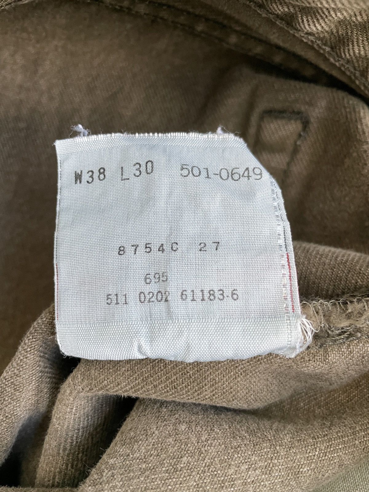Levi's × Levi's Vintage Clothing × Vintage Vintage Levi’s 501 “Straight Fit” Denim (Sz.38 x 30) Size US 38 / EU 54 - 6 Thumbnail