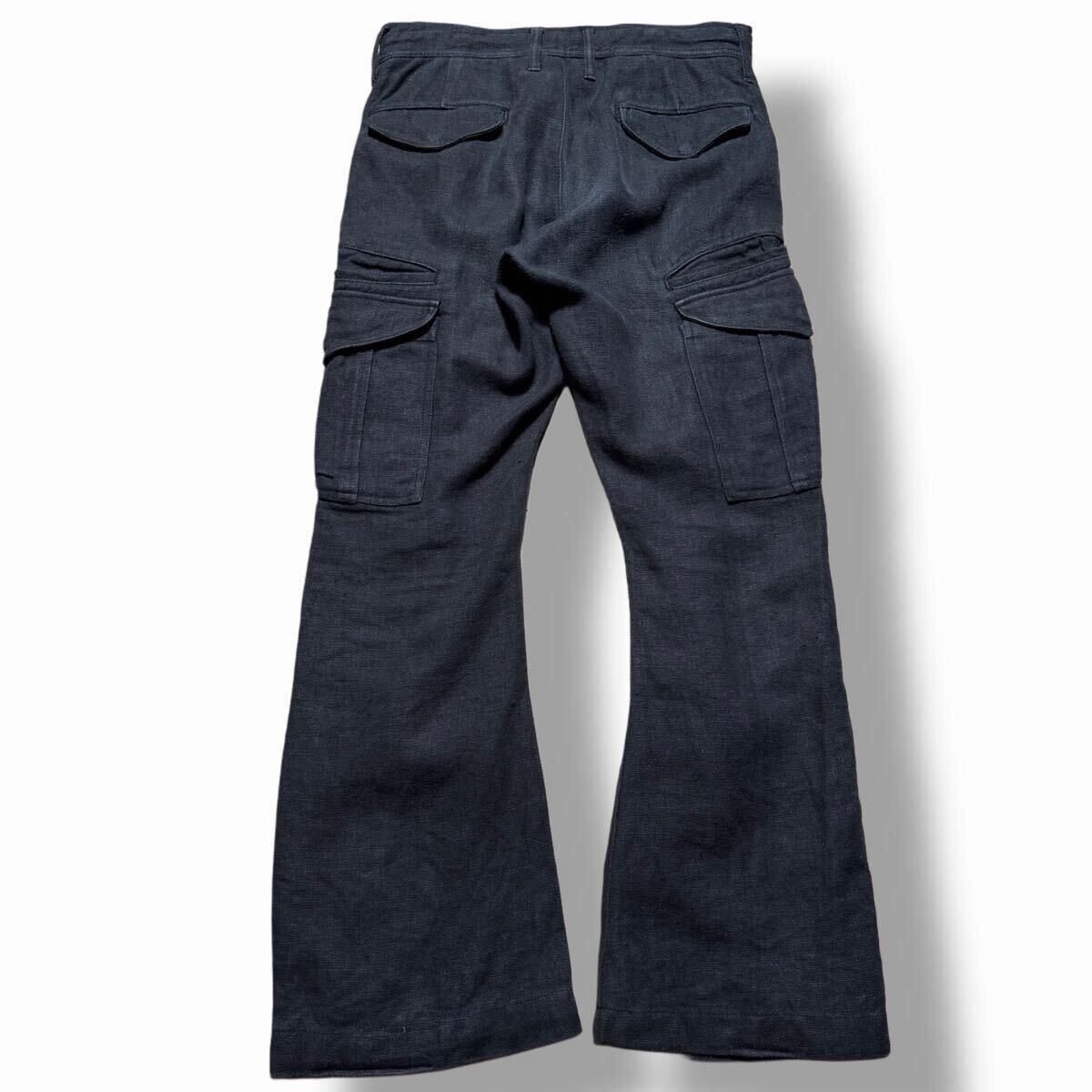junhashimoto junhashimoto Linen Cargo Pants Size US 30 / EU 46 - 3 Thumbnail