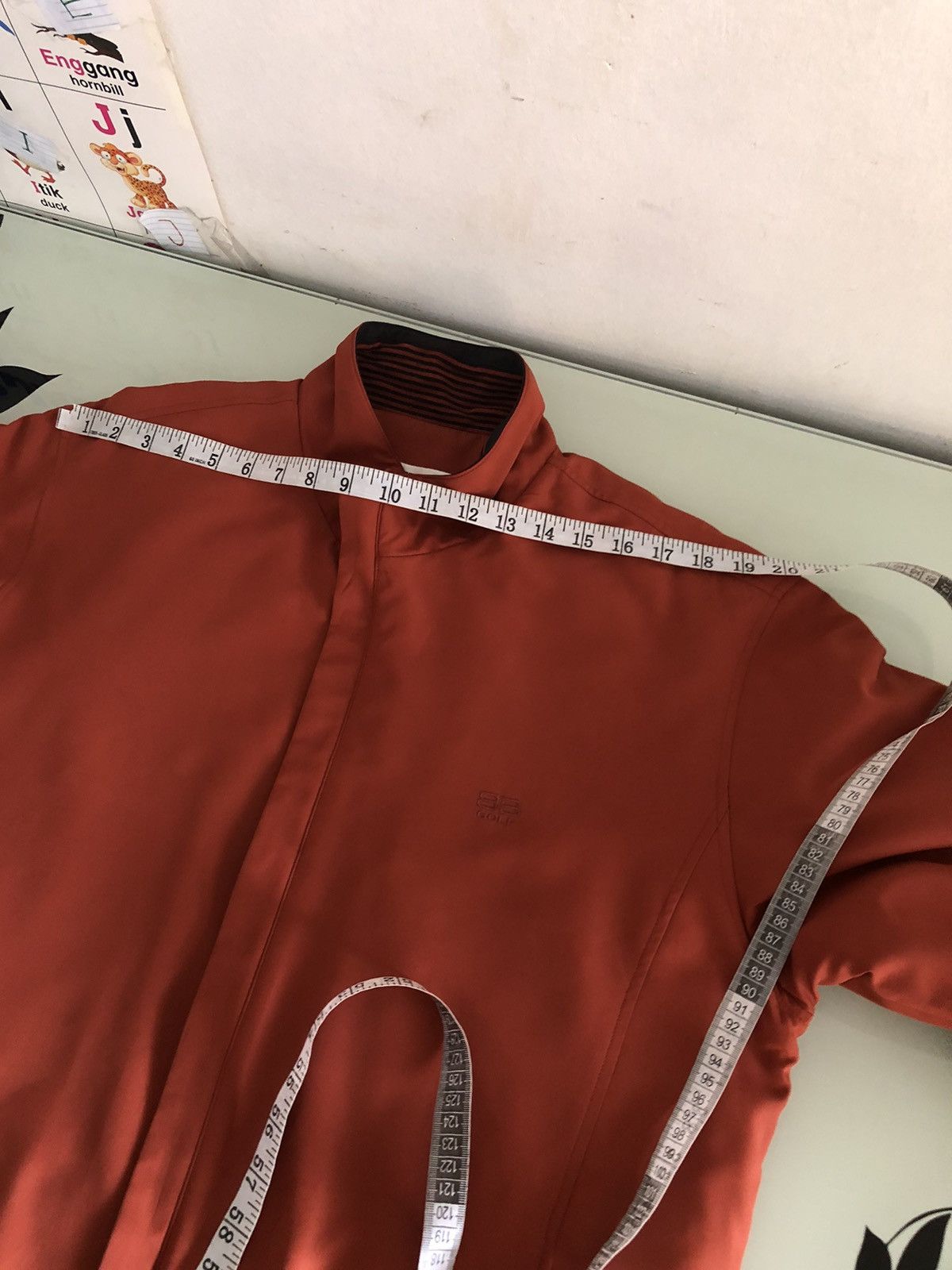 Balenciaga Rare❗️Balenciaga x Golf Brick Orange Light Jacket Size US XL / EU 56 / 4 - 23 Thumbnail