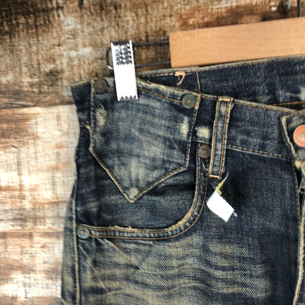 Levi's DL Levis 517 Blue Denim Pants #C192 Size US 28 / EU 44 - 7 Thumbnail