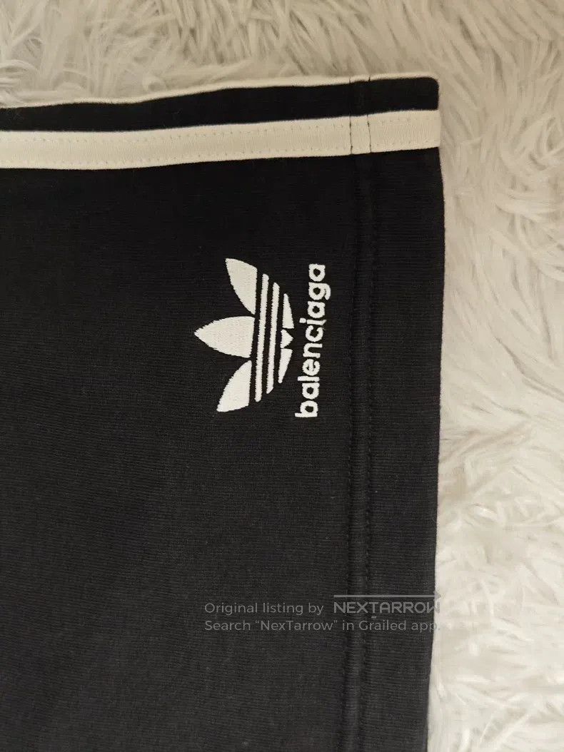 Balenciaga Balenciaga size XS Logo stripe print sports straight-leg c Size US 27 - 9 Thumbnail