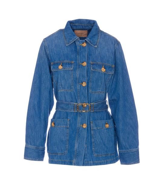 TWINSET TWINSET Women Jackets 251TP2610 01611 Blue Size M / US 6-8 / IT 42-44 - 1 Thumbnail