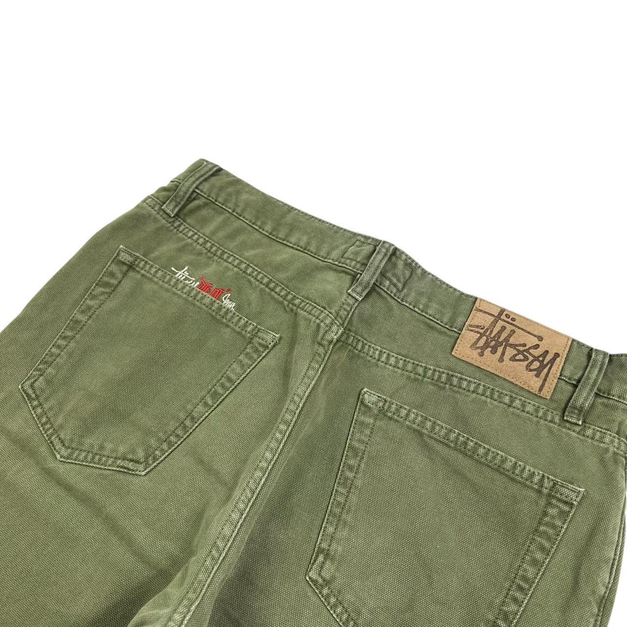 Stussy Green Stussy BIG OL Jeans - Waist: 33” Size US 33 - 3 Thumbnail