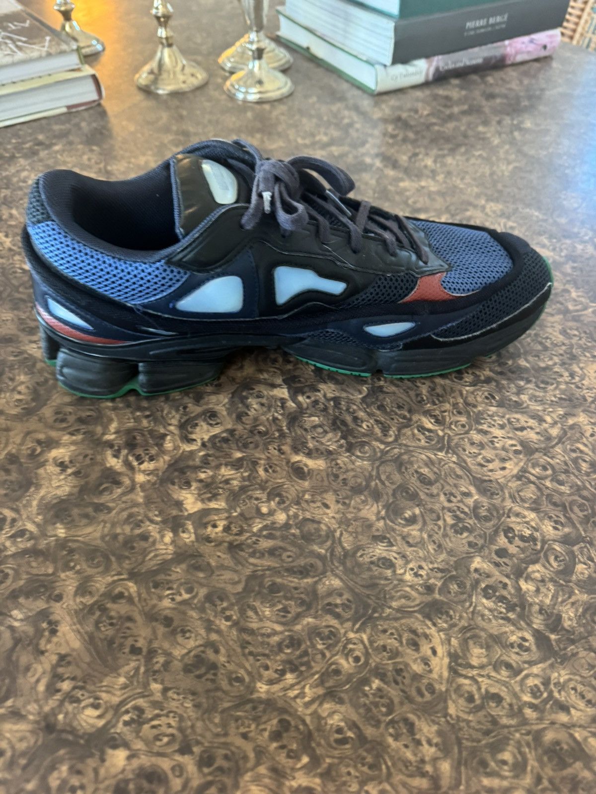 Adidas × Raf Simons Ozweego Night Marine Size US 12.5 / EU 45-46 - 8 Thumbnail