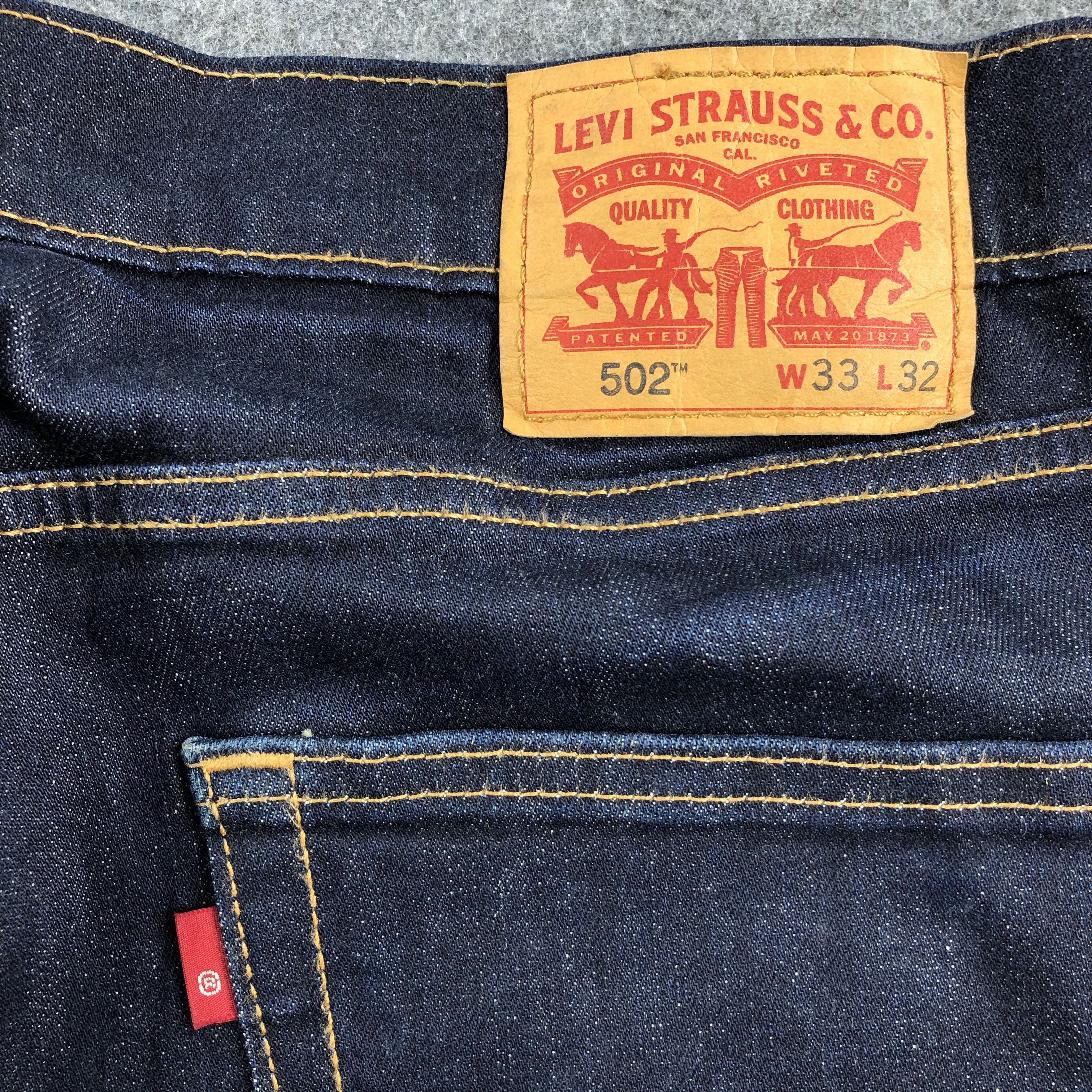 Levi's × Vintage Vintage Levis 502 Jeans-JM1408 Size US 35 - 6 Thumbnail