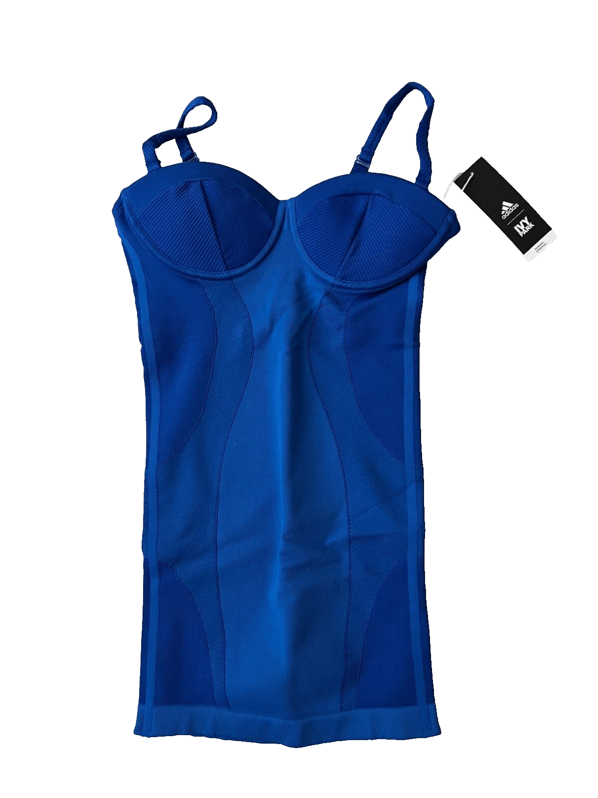 Adidas Adidas x Ivy Park HD0260 Bodycon Dress Glory Blue ( S ) Size S / US 4 / IT 40 - 6 Thumbnail
