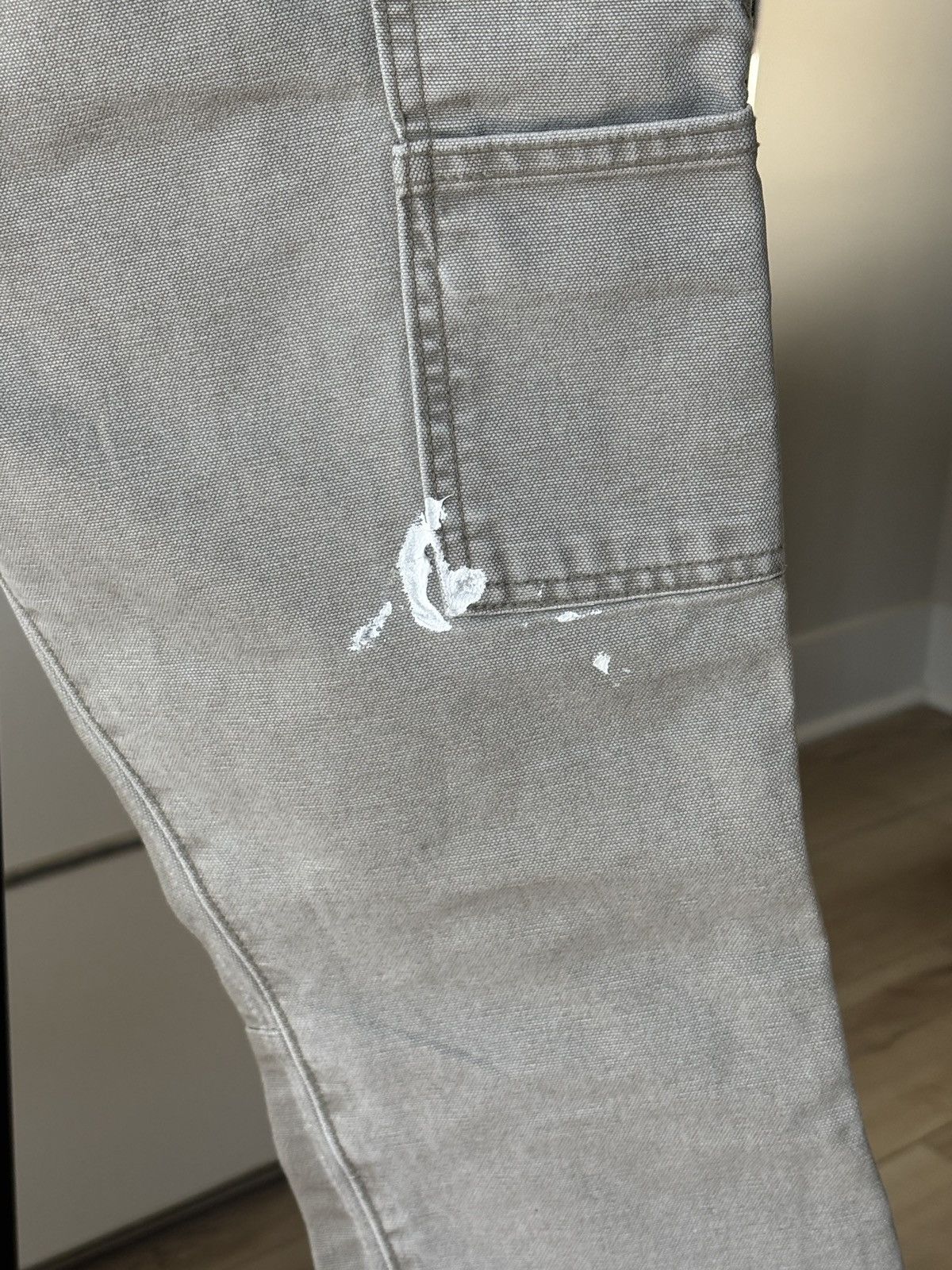 Gallery Dept. 32 X 36 PAINTER CEMENT CARPENTER FLARE DENIM PANTS Size US 32 / EU 48 - 12 Thumbnail