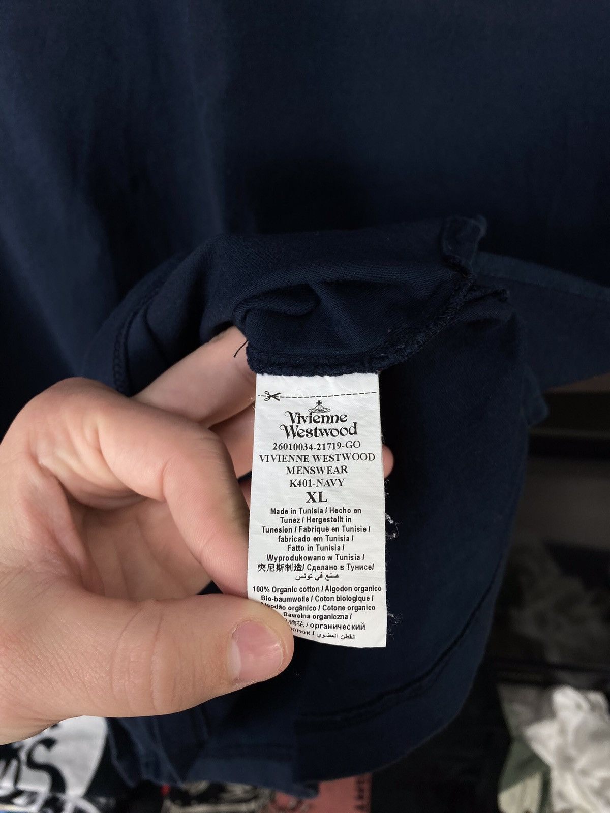Vintage × Vivienne Westwood Vintage Vivienne Westwood Tee Shirt Size US XL / EU 56 / 4 - 6 Thumbnail