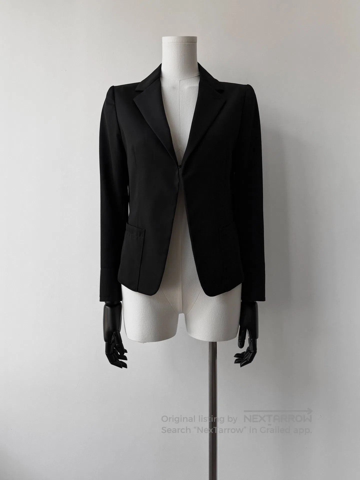 Yohji Yamamoto Yohji Yamamoto Y's 07SS Wool Blazer. Size S / US 4 / IT 40 - 2 Thumbnail