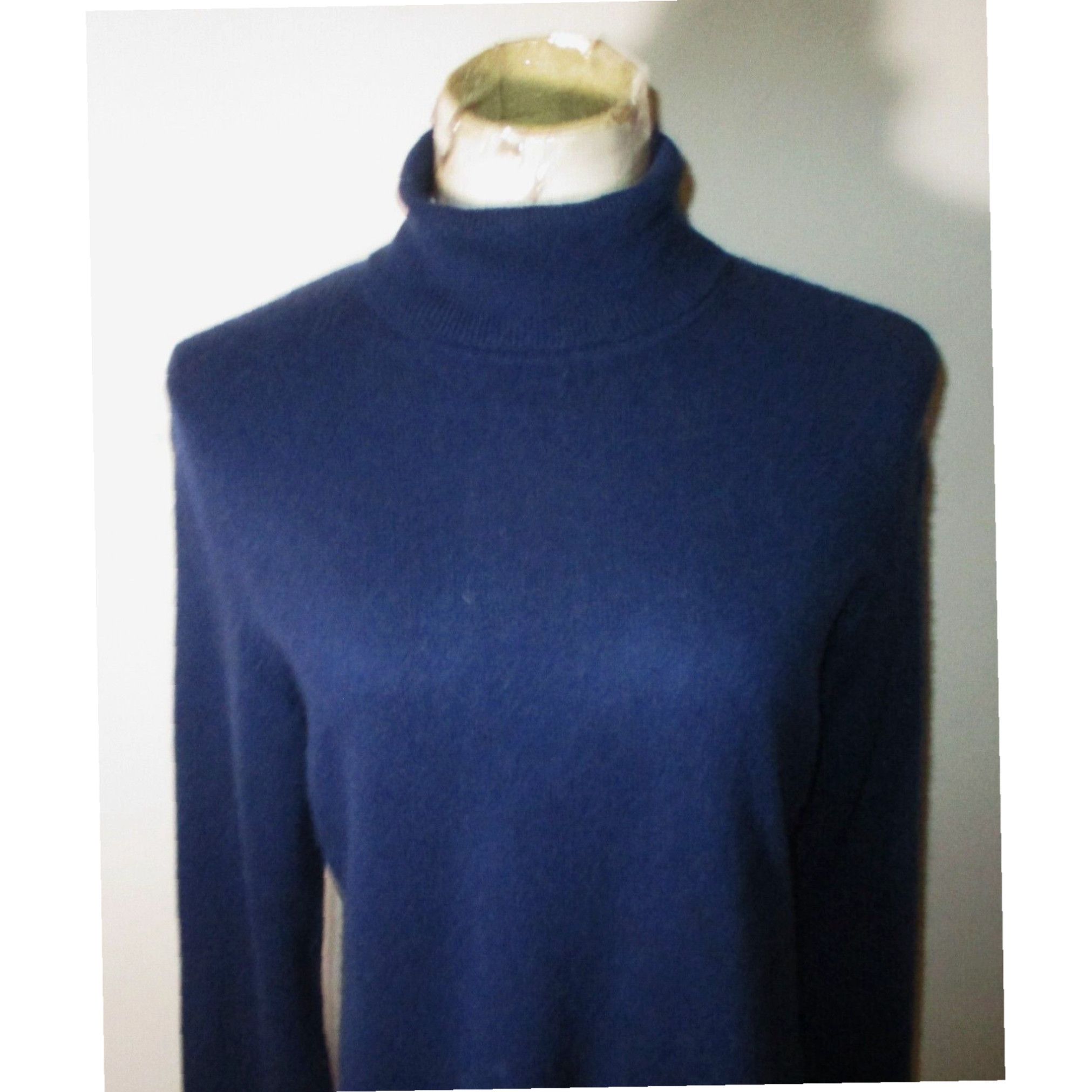 Charter Club Women's XL Light Blue Cashmere Turtleneck Sweater New with cheapest Tags