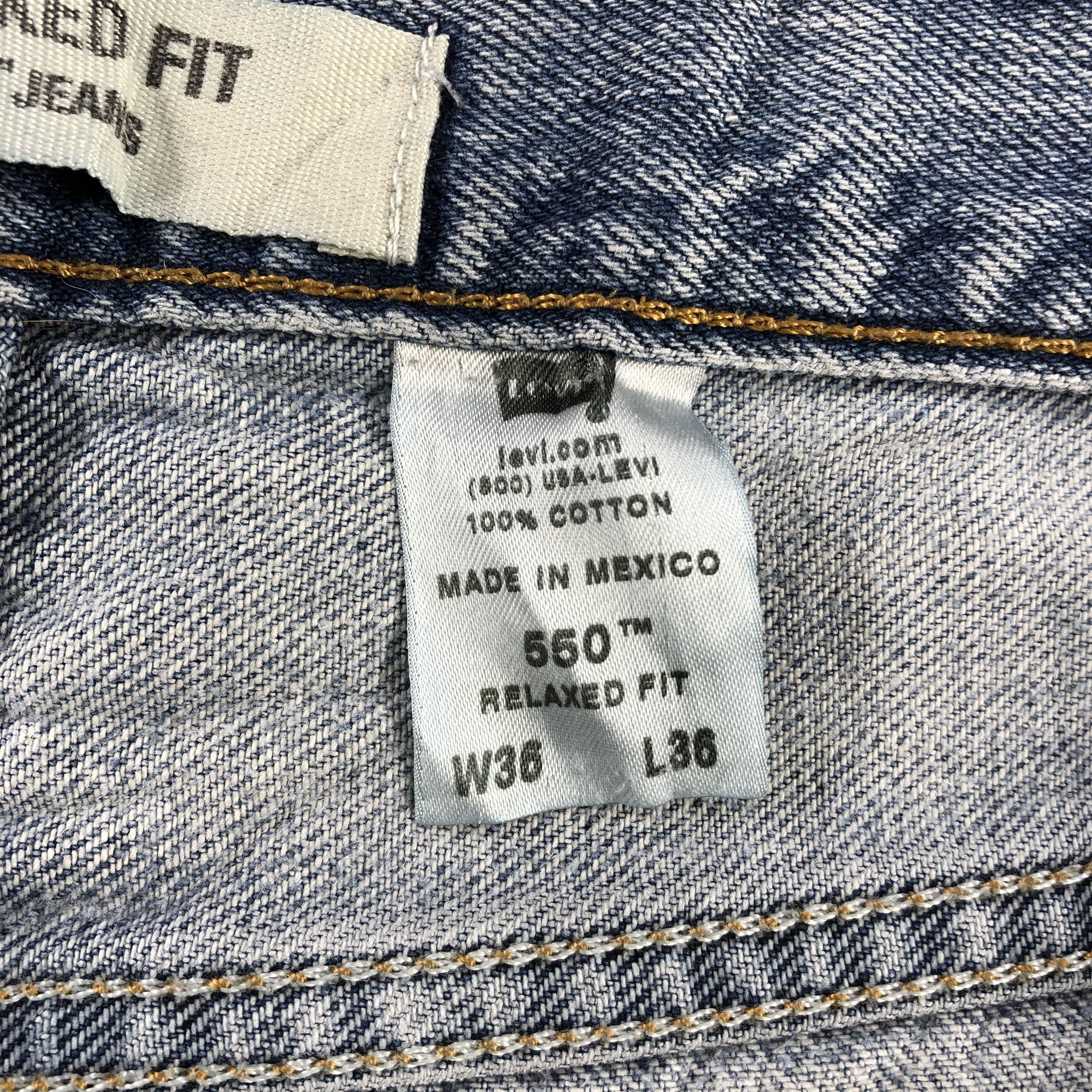 Levi's Vintage Levi's 550 Jeans Medium Wash Denim KJ992 Size US 36 / EU 52 - 14 Thumbnail
