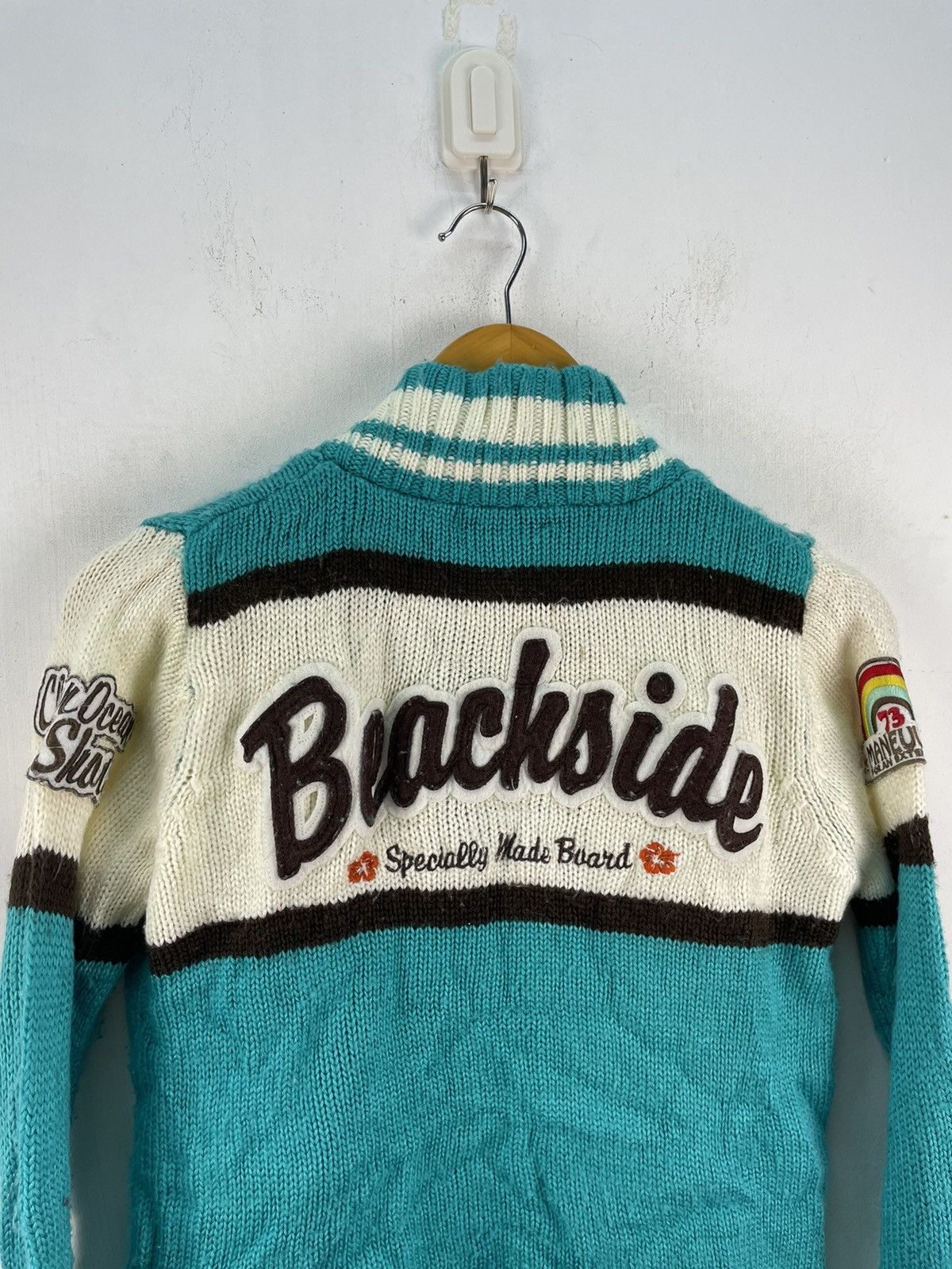 Vintage Vintage Surf Collection Handknitt Sweater Knitwear Size US S / EU 44-46 / 1 - 6 Thumbnail