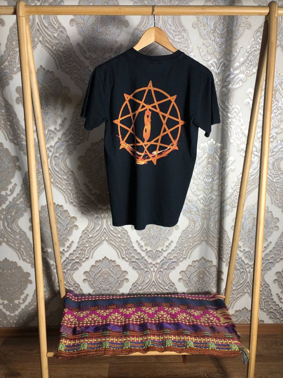 Band Tees × Vintage VERY RARE SLIPKNOT DOUBLE PRINTED ROCK T-SHIRT METAL Y2K 90s Size US M / EU 48-50 / 2 - 4 Thumbnail