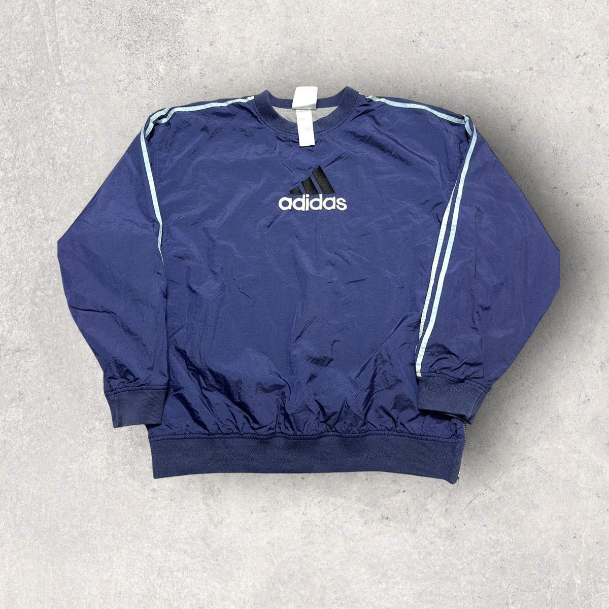 Adidas × Vintage Vintage Adidas windbreaker Size US XL / EU 56 / 4 - 1 Thumbnail