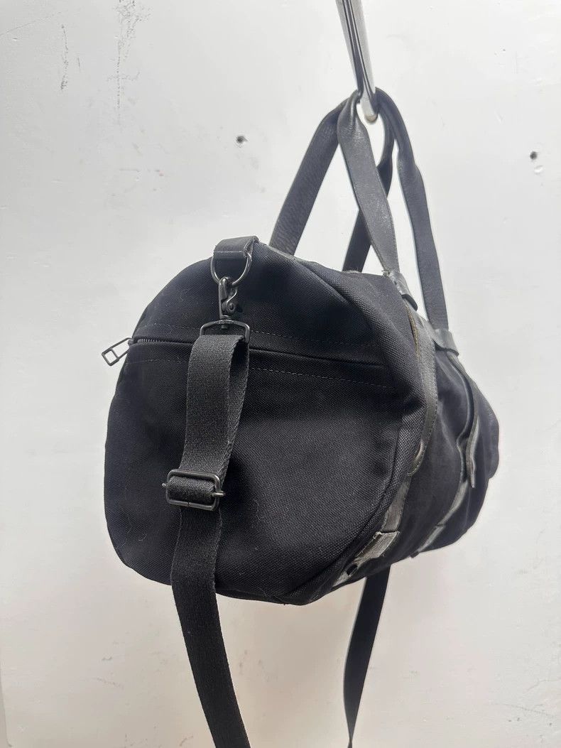 Yohji Yamamoto Yohji Yamamoto Bucket Canvas Patchwork Cross-body Bag Hand Size ONE SIZE - 8 Thumbnail