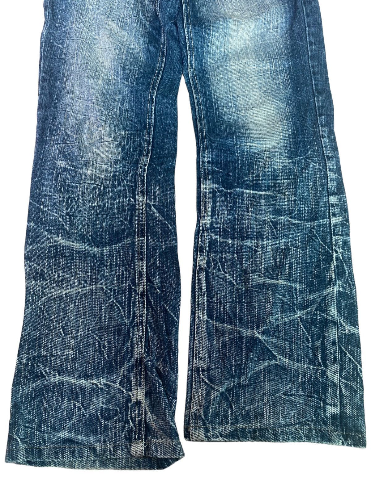 Hysteric Glamour × If Six Was Nine × Le Grande Bleu (L.G.B.) Japanese Brand Blow By Blue Double Waist Jean Size US 28 / EU 44 - 9 Thumbnail