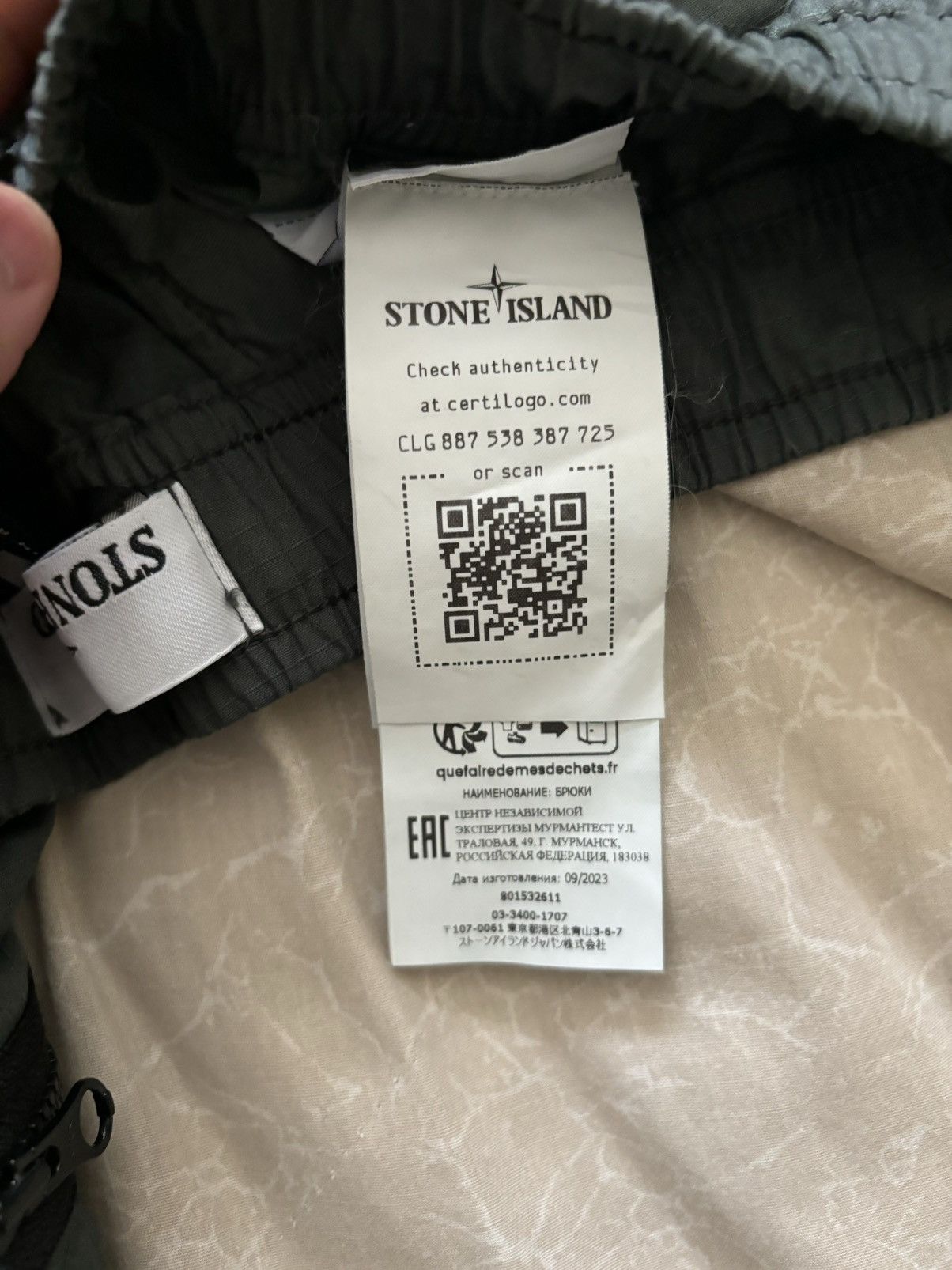 Stone Island Stone Island Green Multi-Pocket Cargo Pants Size US 30 / EU 46 - 7 Thumbnail