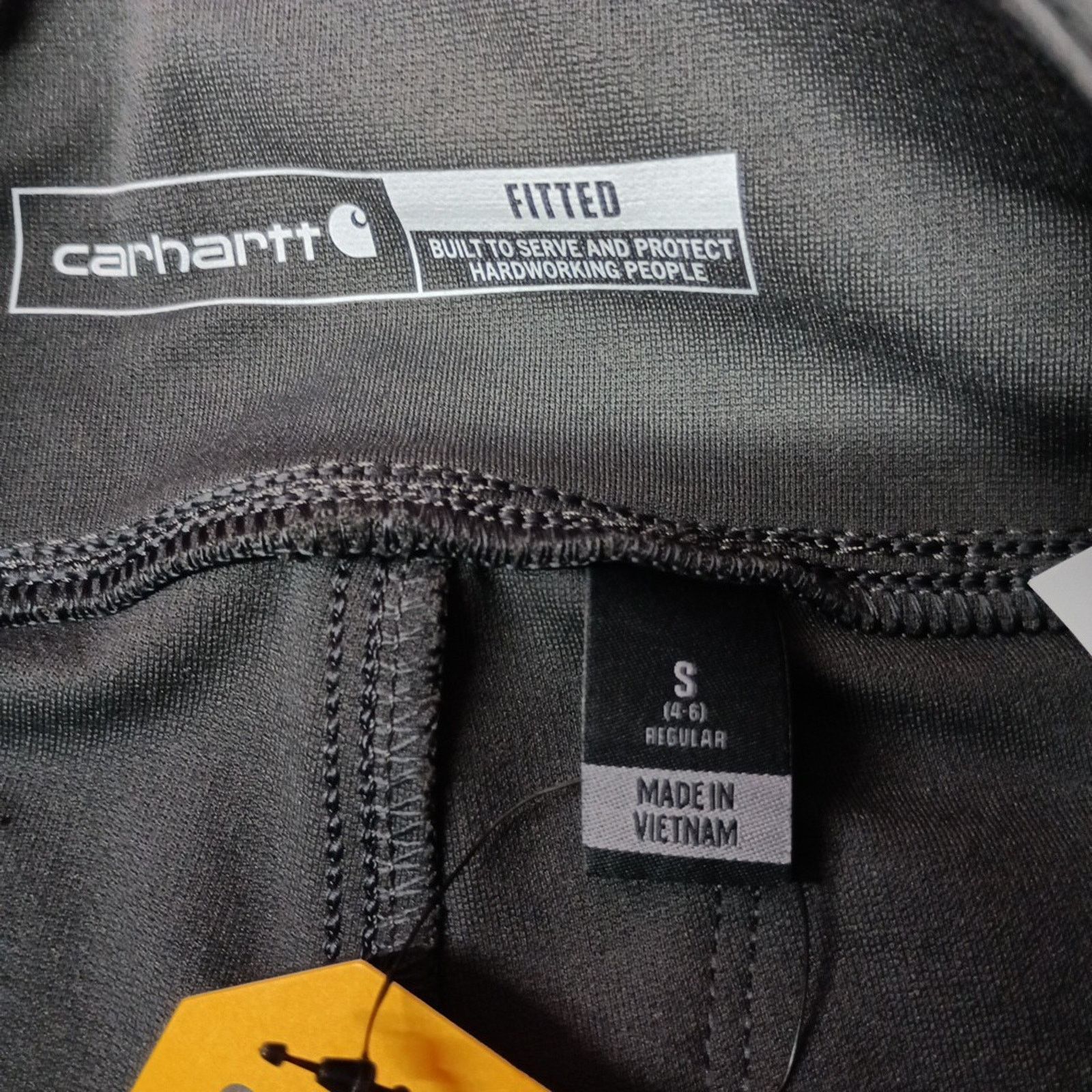 Carhartt New Carhartt Women's S Fitted Midweight Utility Legging Gray Size 28" / US 6 / IT 42 - 7 Thumbnail
