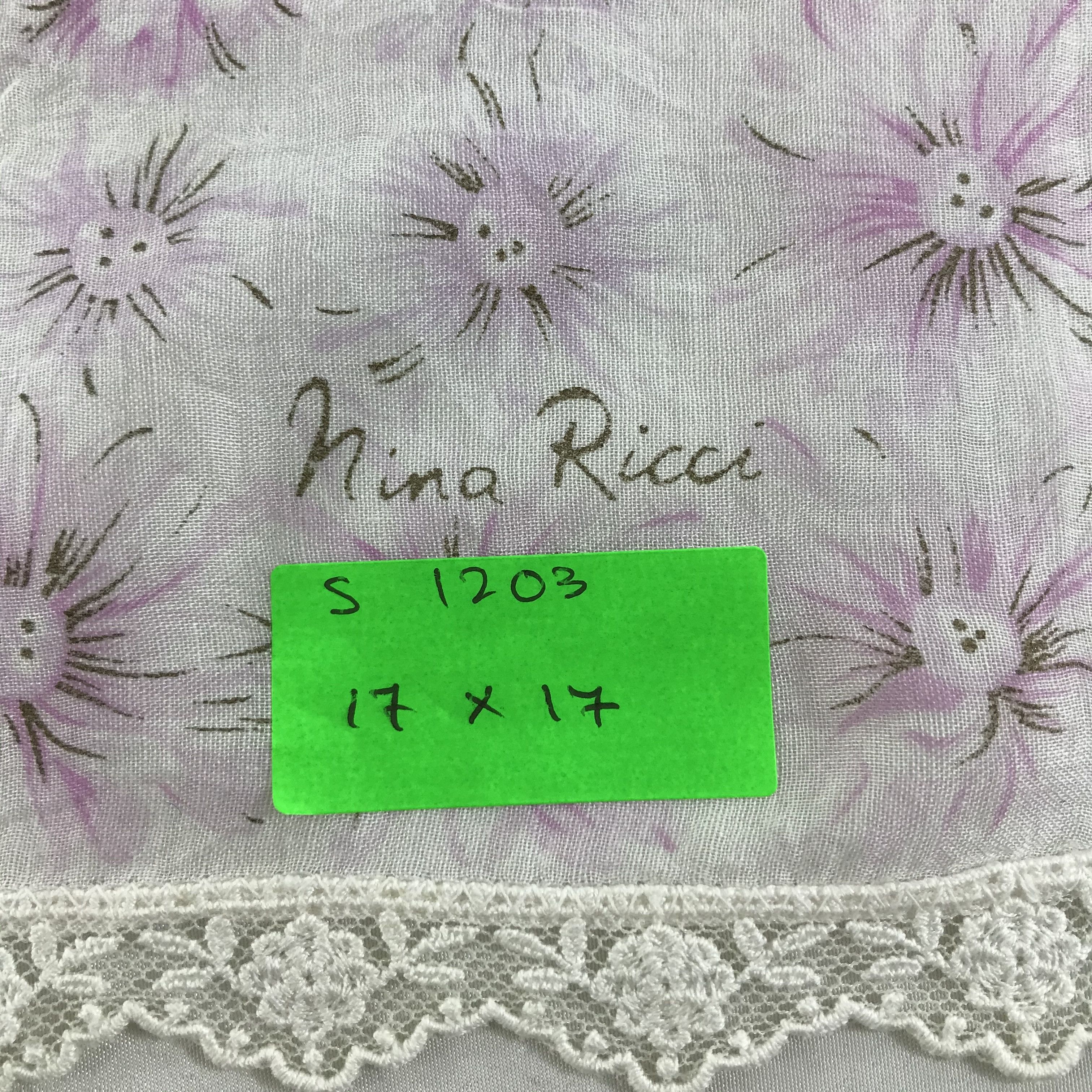 Nina Ricci × Vintage Nina Ricci Bandana / Handkerchief / Neckerchief - S1203 Size ONE SIZE - 5 Thumbnail
