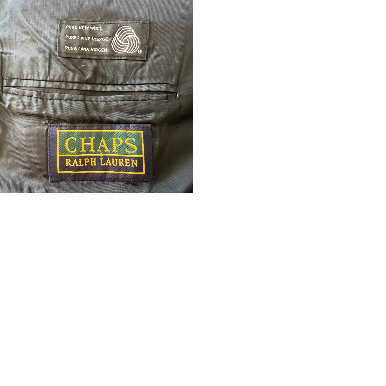 Chaps Another Title: Chaps Ralph Lauren Blazer Mens 48T Gray Classic Sport Coat A9 - 2 Piece Jacket Size 48R - 9 Thumbnail