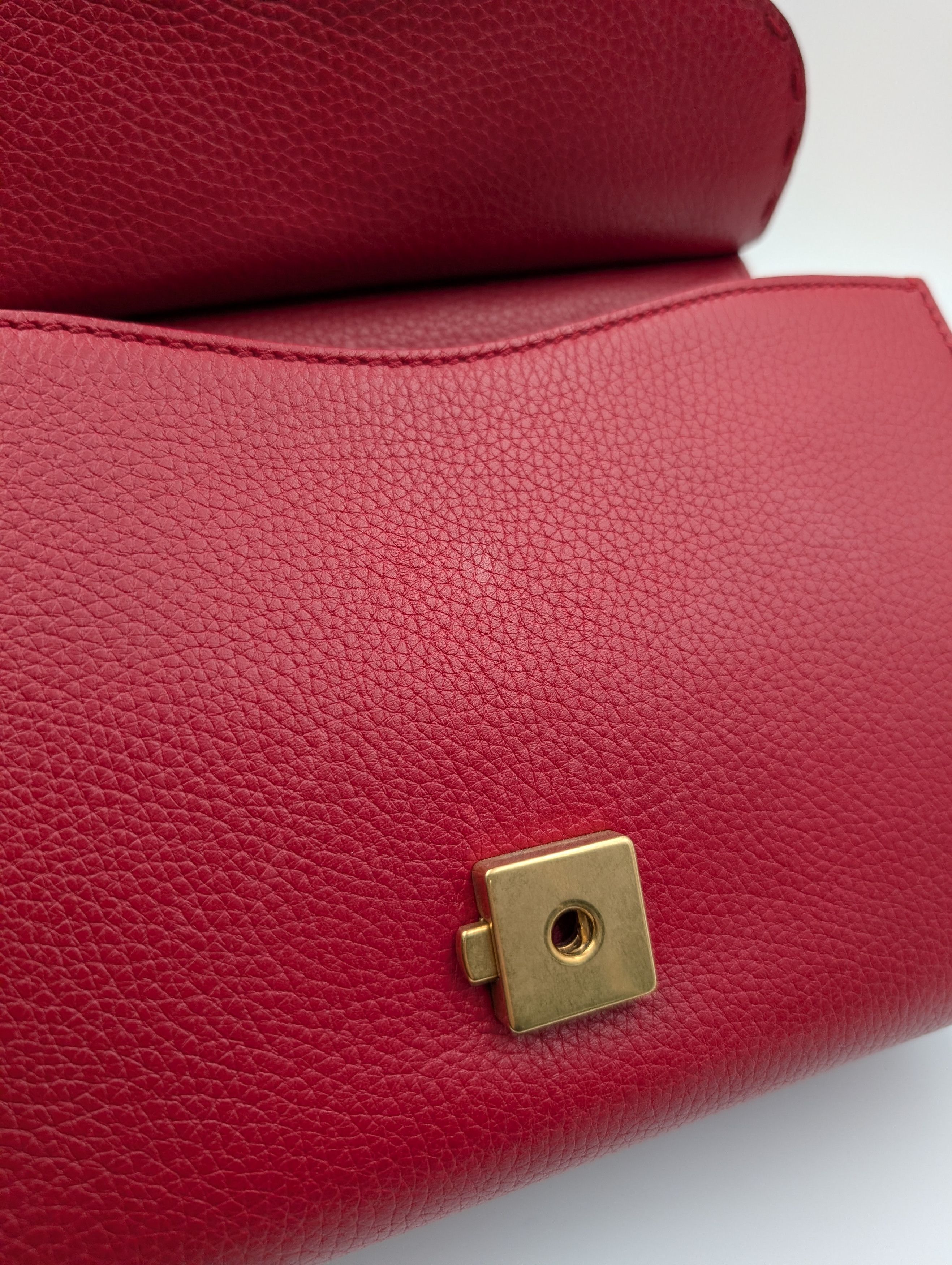 Gucci Red GG Marmont Top Handle Bag Size ONE SIZE - 9 Thumbnail