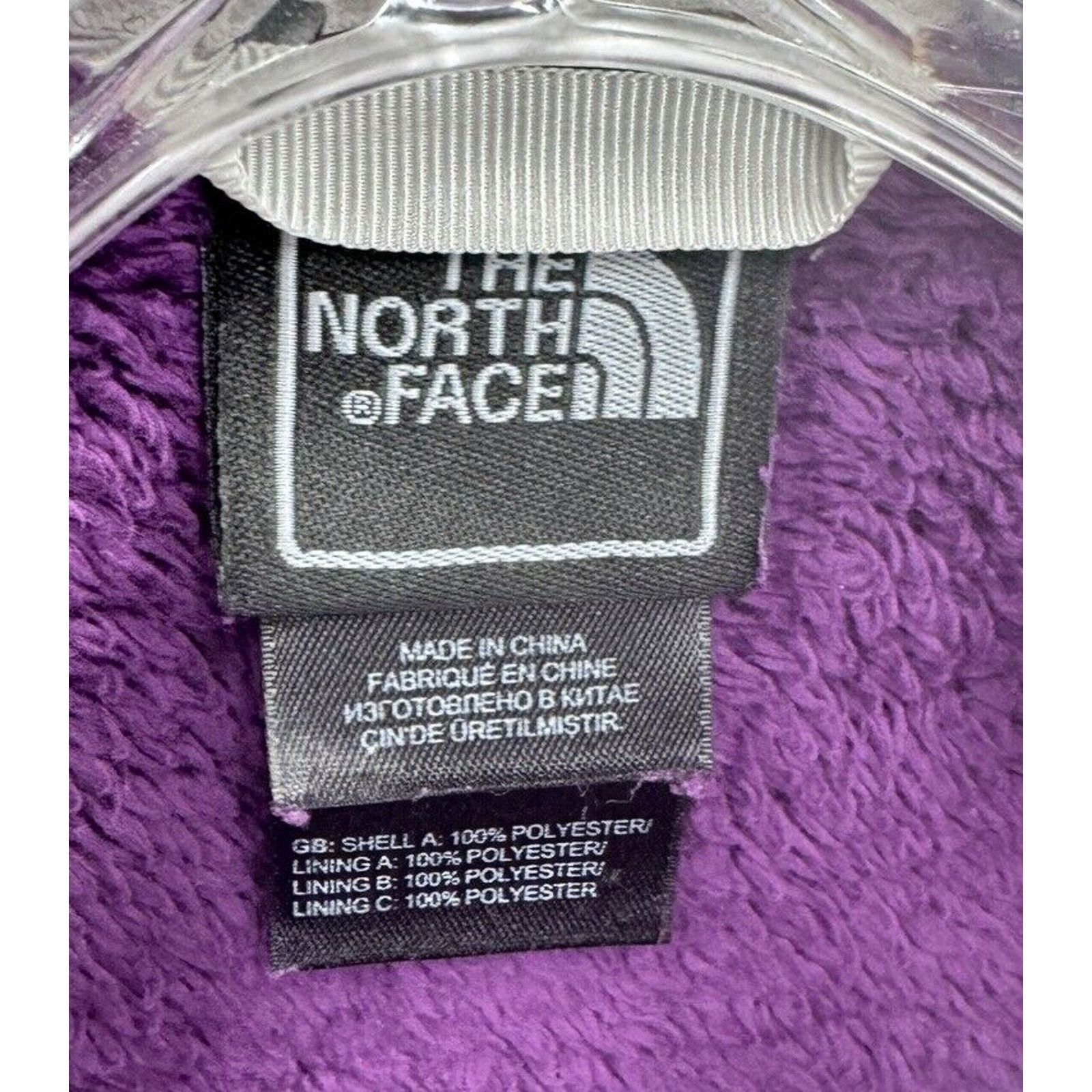 The North Face The North Face Women's Purple Fleece Jacket Small Gorp Cabin Size S / US 4 / IT 40 - 9 Thumbnail