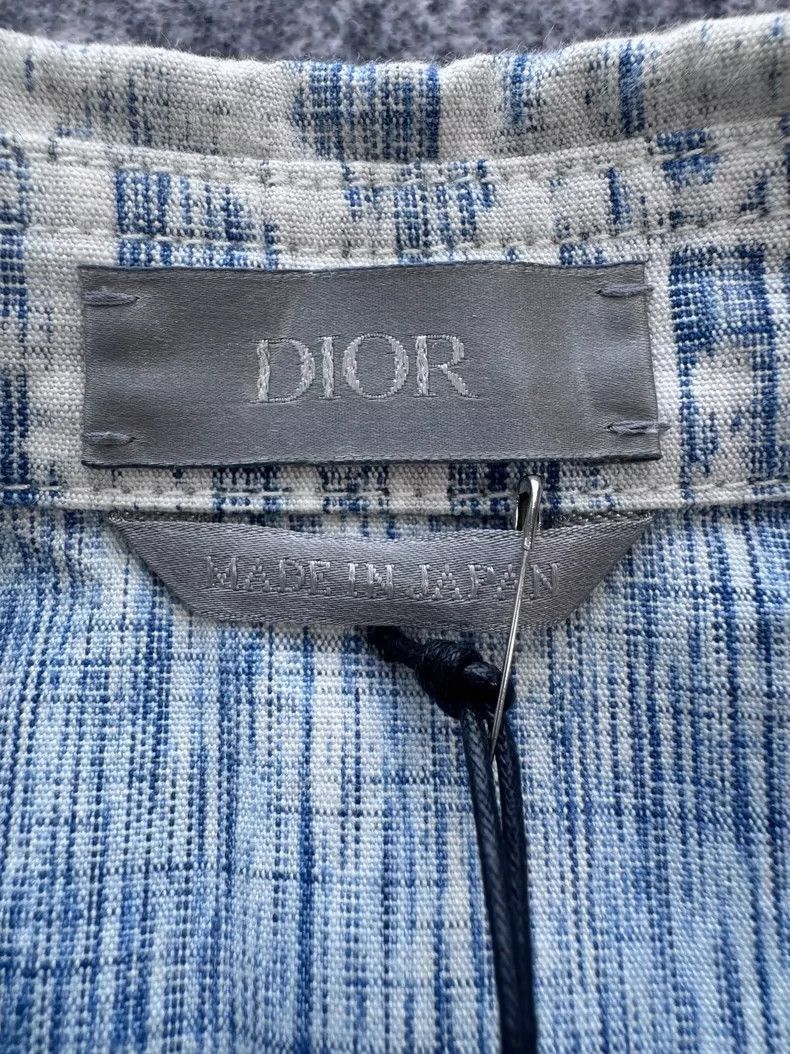 Dior Dior Dior Blue Denim Printed Shirt Jacket-2507 Size US M / EU 48-50 / 2 - 4 Thumbnail