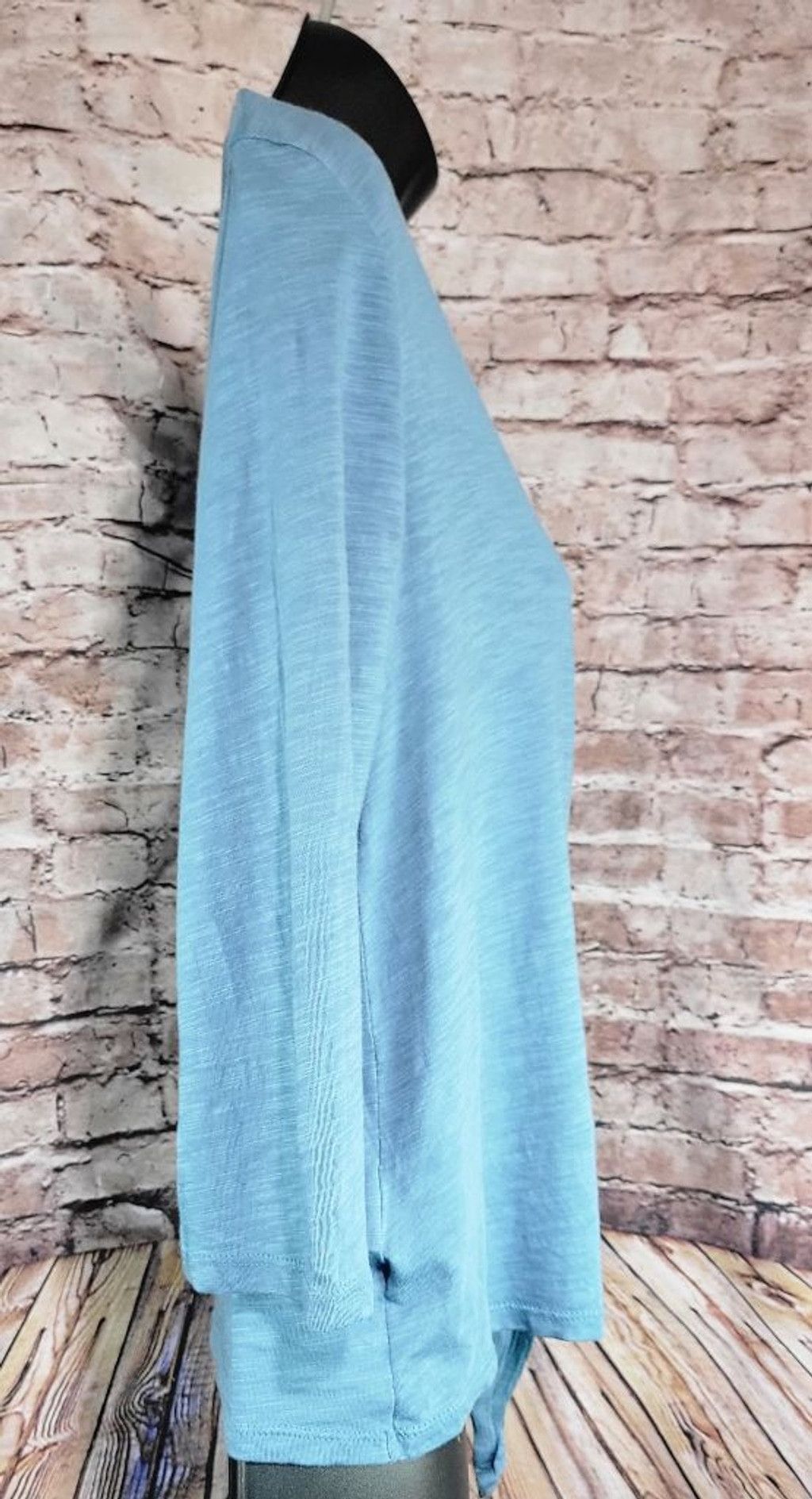 Eddie Bauer Women's Eddie Bauer Blue 3/4 sleeve Top Size SP Size S / US 4 / IT 40 - 2 Thumbnail