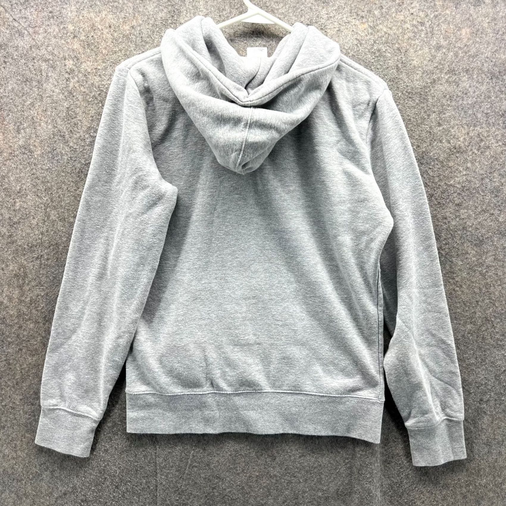 The North Face The North Face Hoodie Womens S White Women Grey Pink Spell Out Sweater Fleece Pullover Size S / US 4 / IT 40 - 2 Thumbnail
