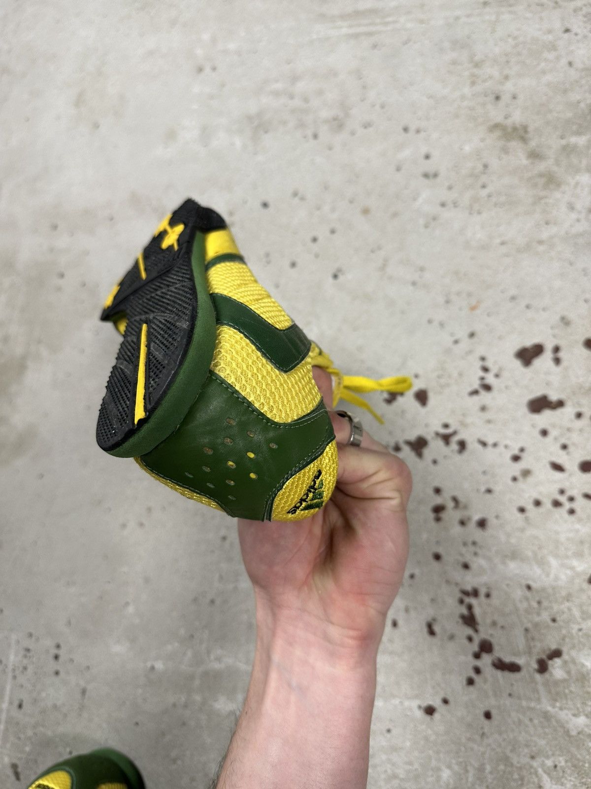 Adidas × Vintage Vintage 2005 Adidas Techstar Brazil Cosmos Racer Sneakers Size US 6.5 / EU 39-40 - 13 Thumbnail