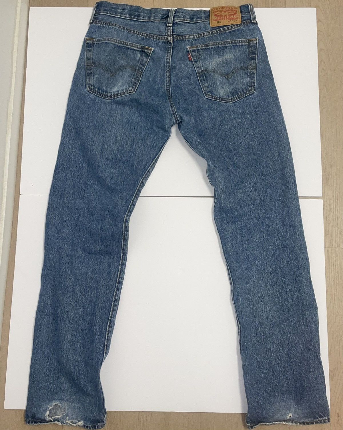 Levi's Vintage Clothing Vintage Levi’s 501 USA Mad 80s Selvedge Size US 33 - 5 Thumbnail