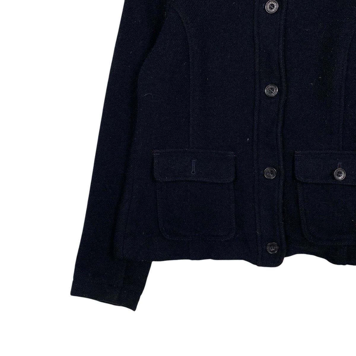 Abercrombie & Fitch ABERCROMBIE & FITCH Small Logo Wool Jacket #2331-C104 Size US L / EU 52-54 / 3 - 3 Thumbnail