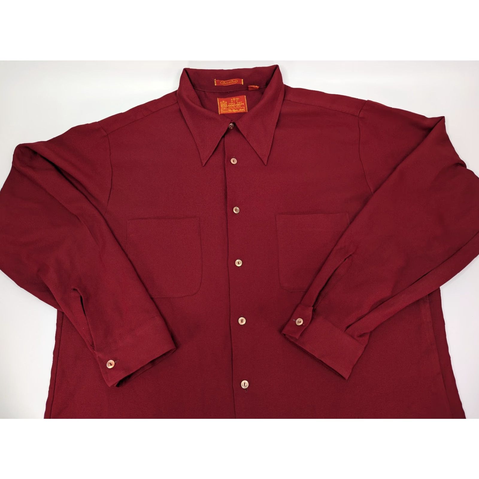 Sears VINTAGE Sears The Mens Store Shirt L Red Plaid Button-Up 70s Kings Road Japan Mens Size US L / EU 52-54 / 3 - 2 Thumbnail