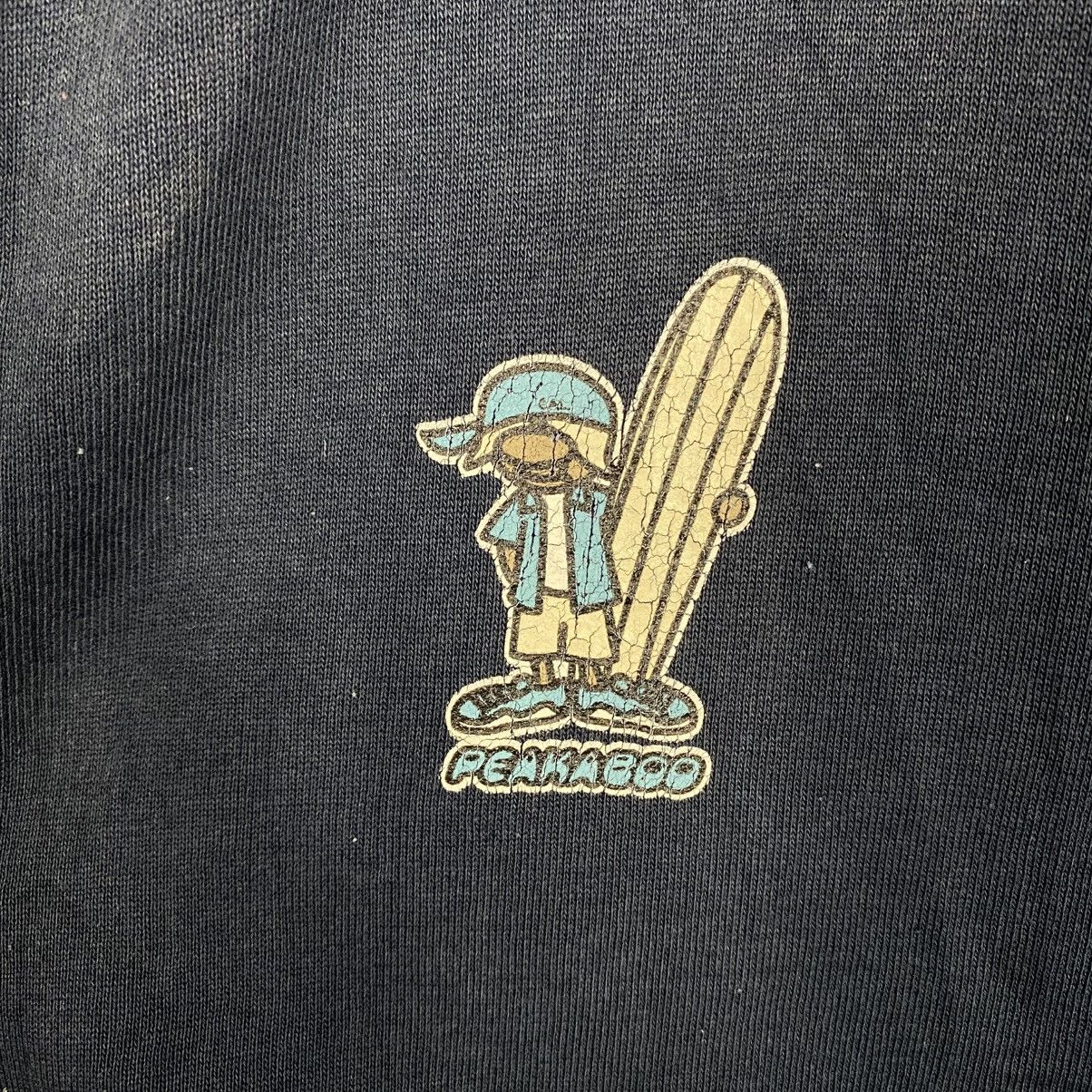 Japanese Brand 📌Vintage Zipper Sweater Peakaboo Surf Skatebord Big Logo Size US M / EU 48-50 / 2 - 19 Thumbnail