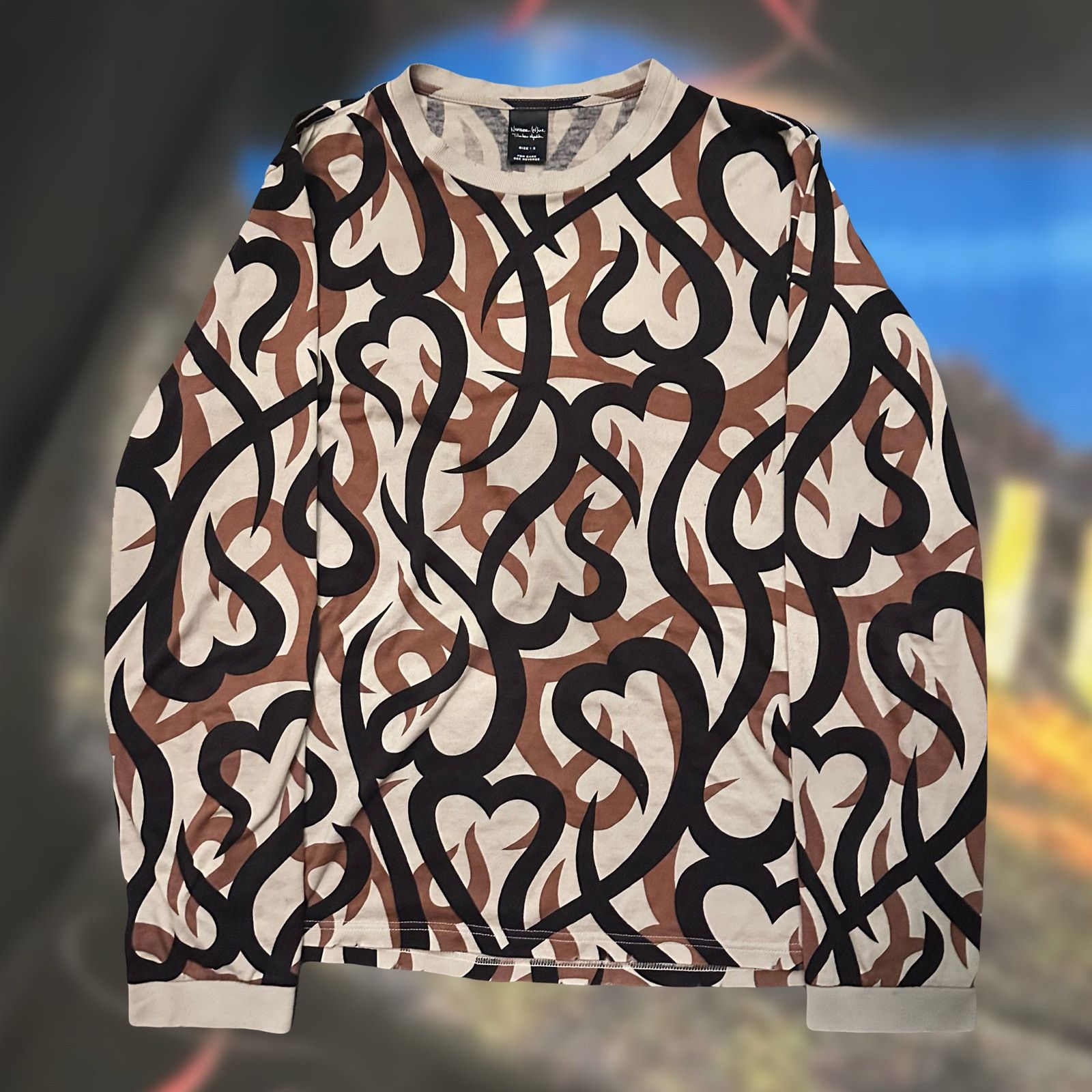Number N Ine Tribal Long Sleeve | Grailed