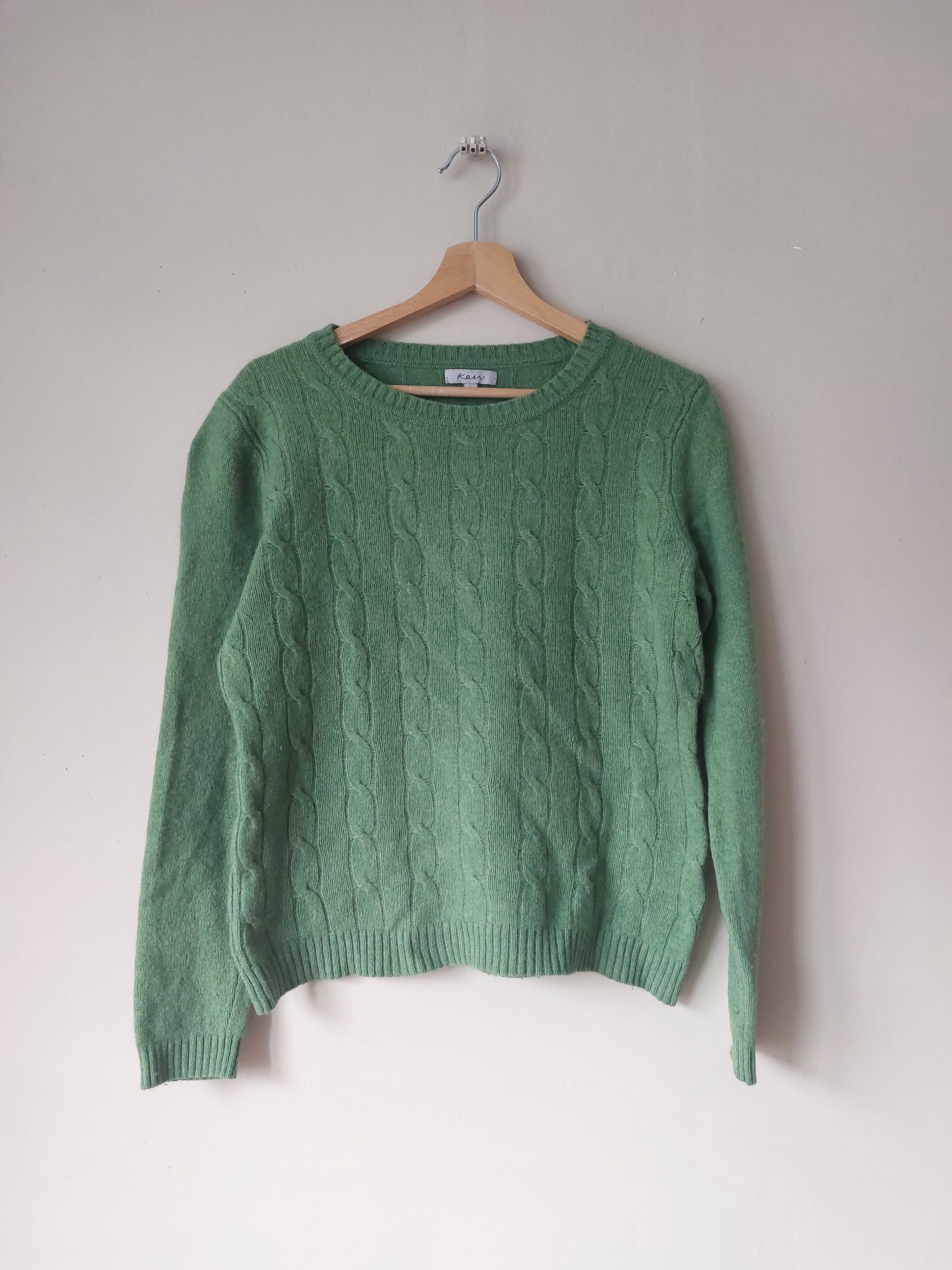 Other KEW Cable knit wool crewneck Sweater Size L / US 10 / IT 46 - 1 Thumbnail