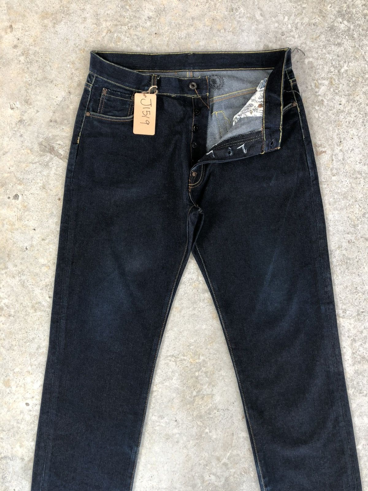 RMC Jeans Red Monkey Company Embroidered Jeans Selvedge Denim Size US 36 / EU 52 - 3 Thumbnail