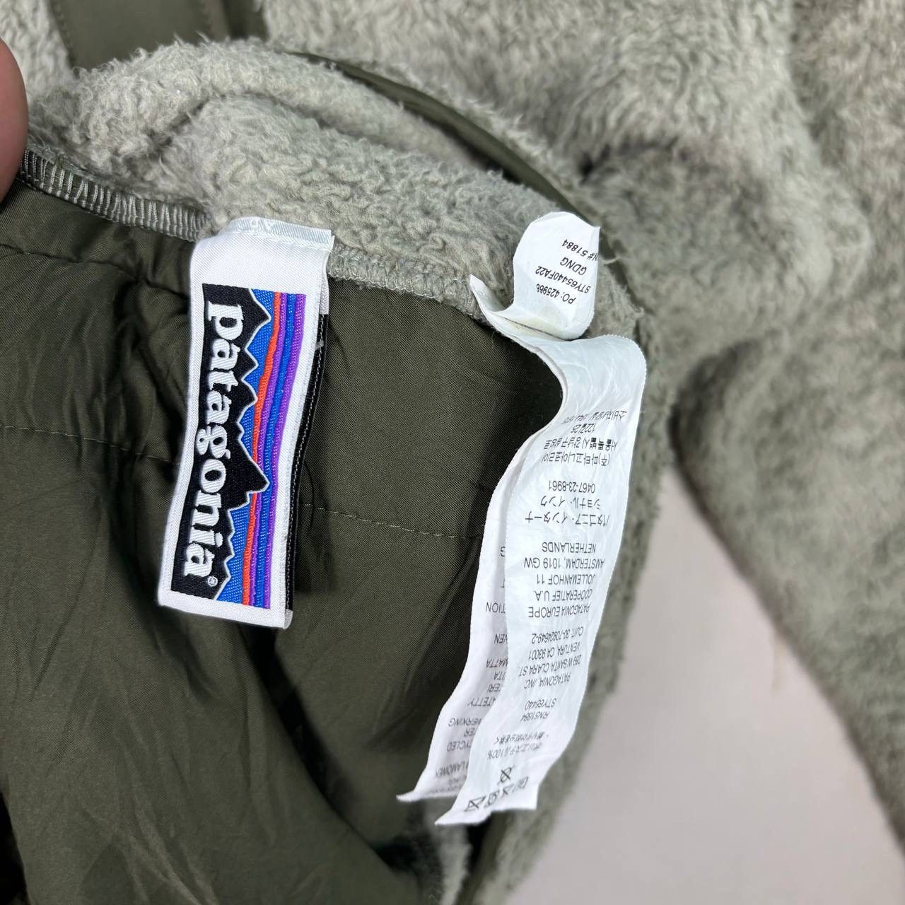 Patagonia Patagonia Girls' Retro Pile Fleece Jacket Olive Green Size S / US 4 / IT 40 - 5 Thumbnail
