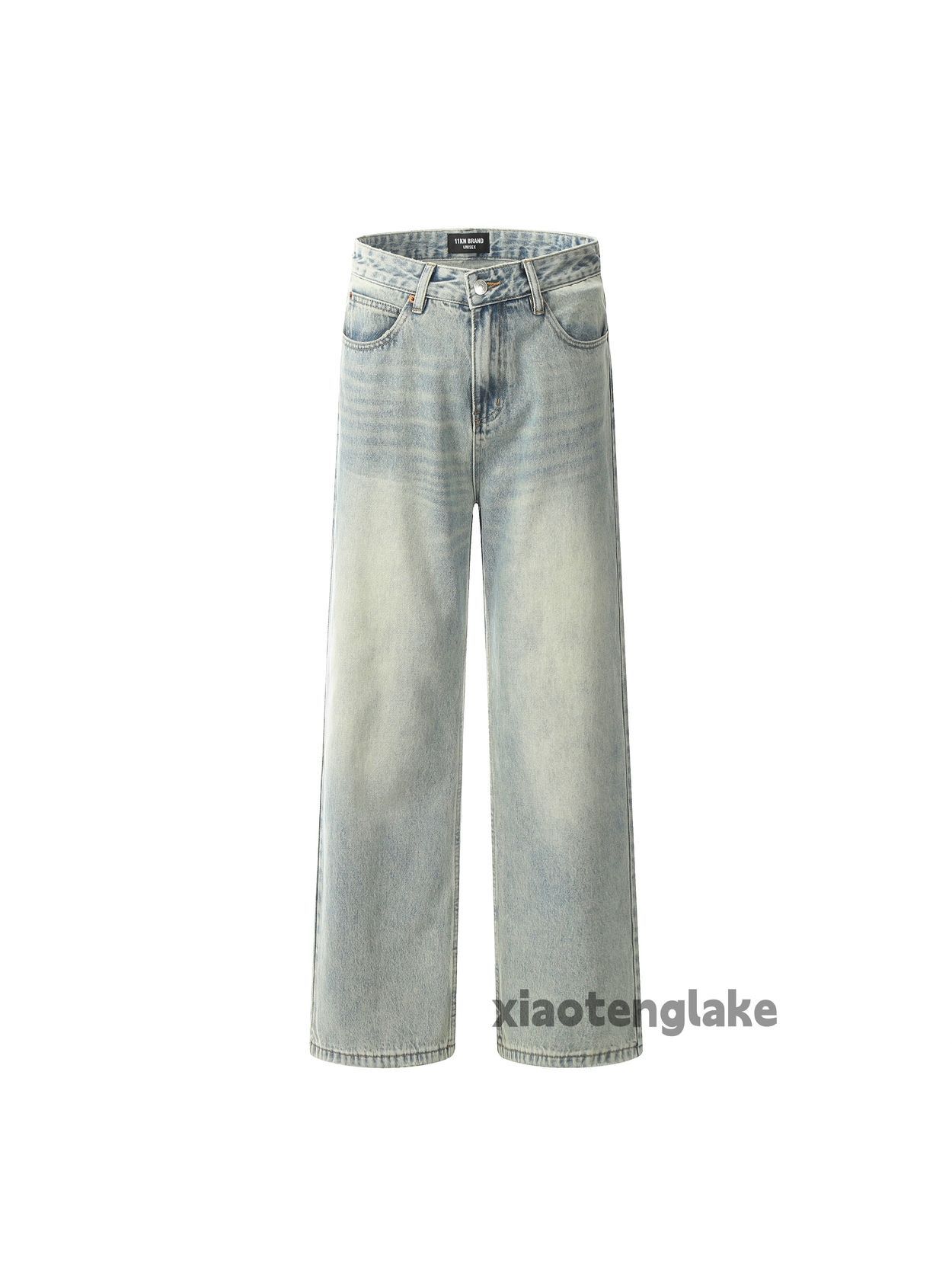 Jean × Vintage Unisex washed faded cleanfit yuppie bootcut jeans Size US 32 / EU 48 - 5 Thumbnail